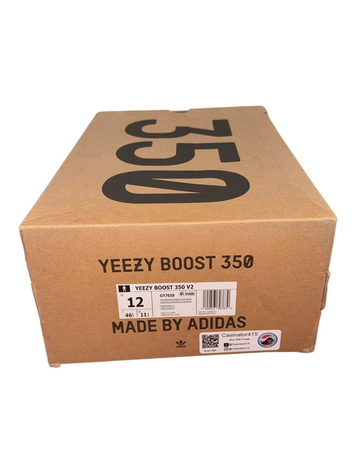 Adidas × Kanye West × Yeezy Adidas Yeezy Boost 350 V2 ‘Ash Pearl’ Size US 12 / EU 45 - 7 Thumbnail