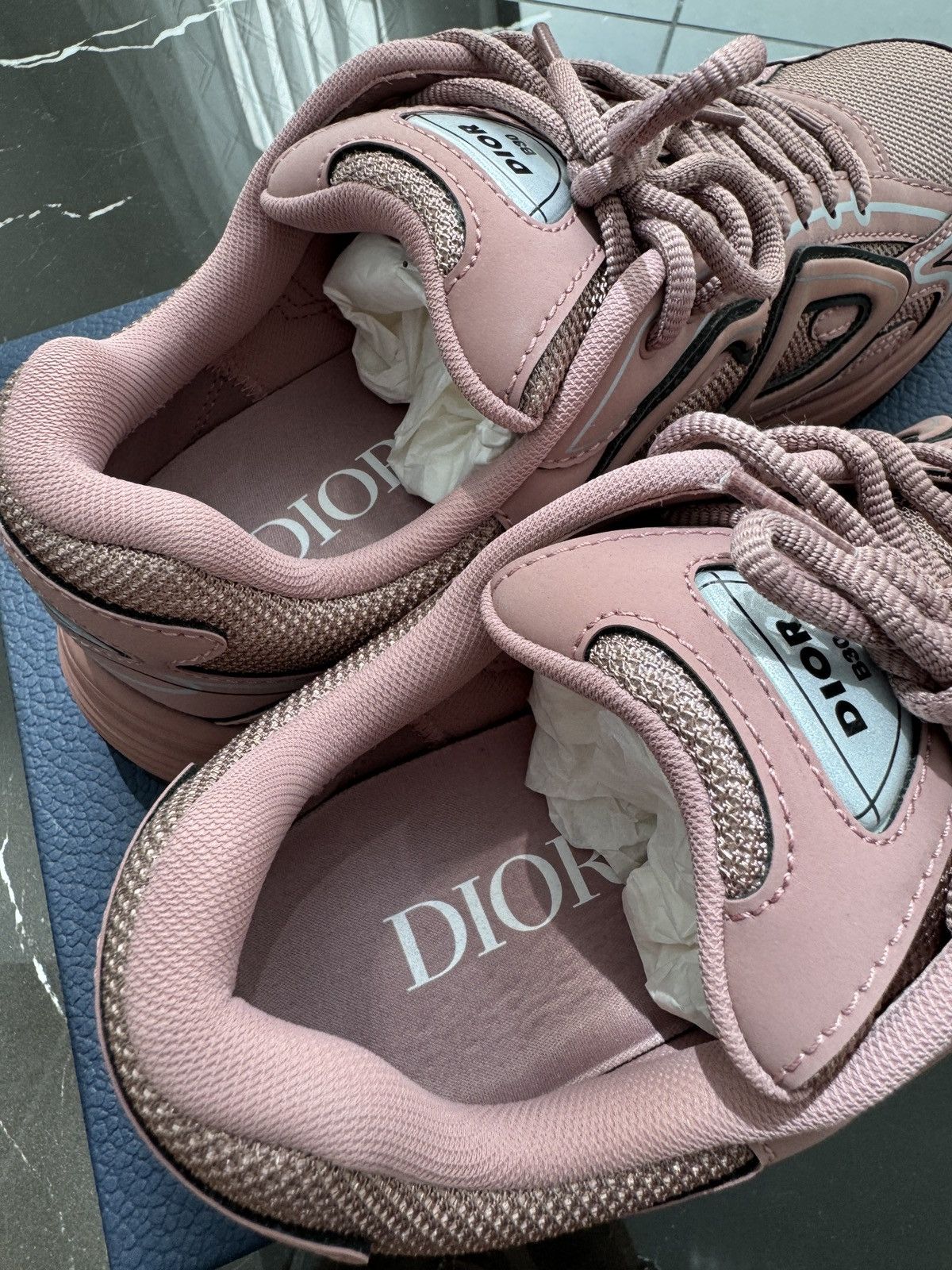 Dior Dior B30 “Burlwood” Low Top Sneakers - Size 42 Size US 9 / EU 42 - 8 Thumbnail