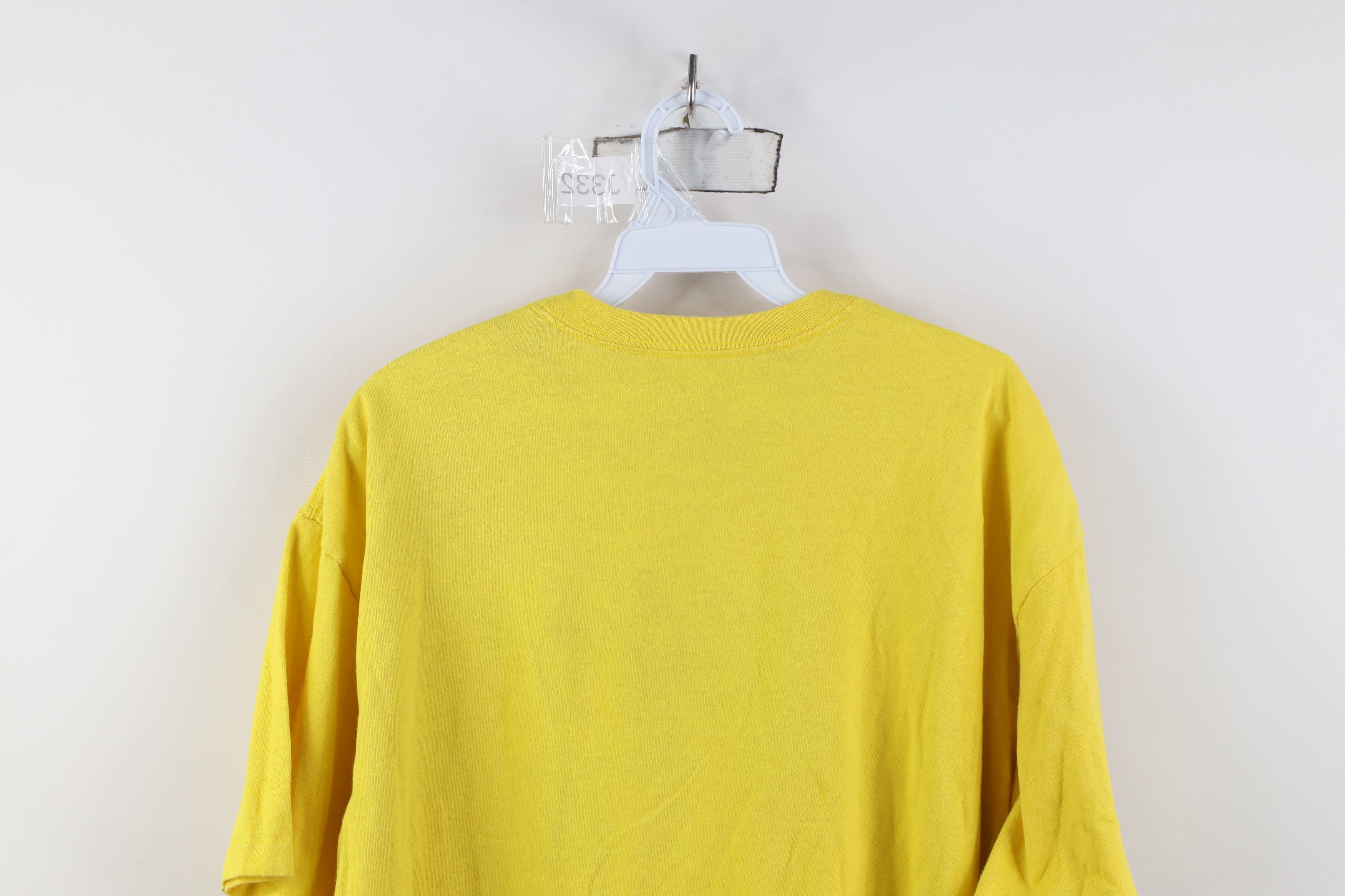 Nike Vintage Nike Swoosh University of Michigan T-Shirt Maize Size US M / EU 48-50 / 2 - 12 Thumbnail
