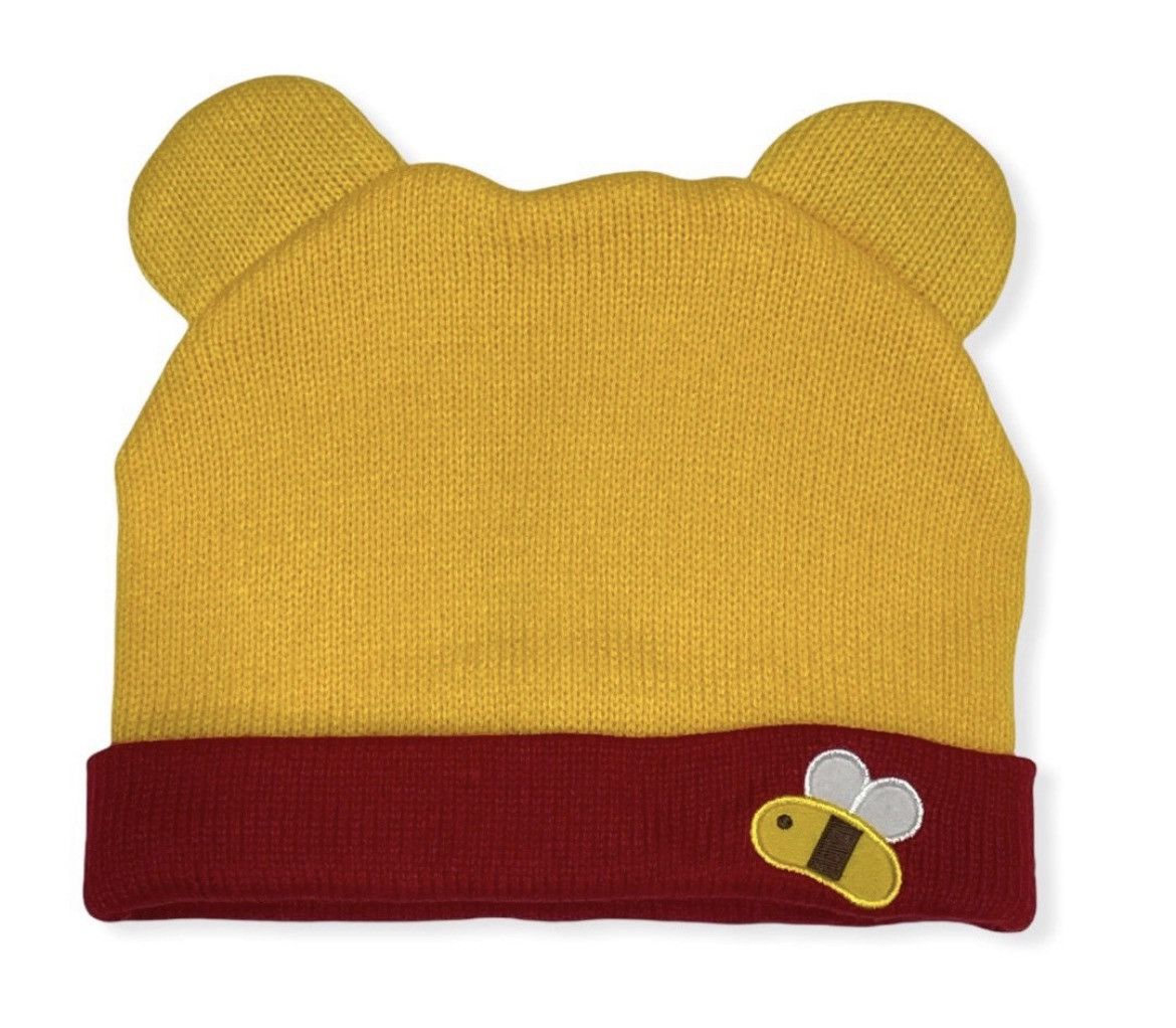 Disney × Vintage DOPE!🔥POOH adults Acrylic Ear Beanie Size ONE SIZE - 3 Thumbnail