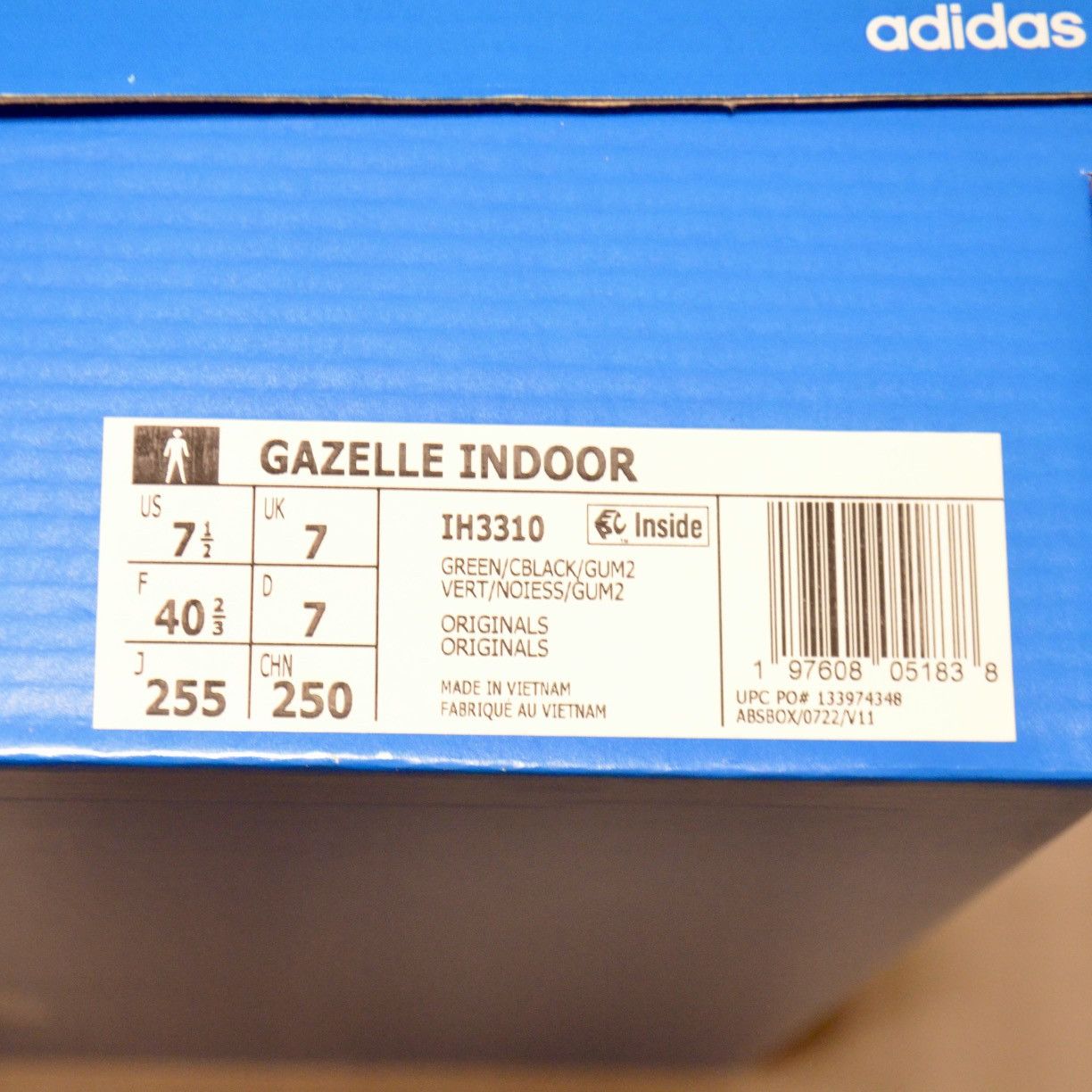 Adidas × size? NEW - Size 7.5 US Adidas x size? Gazelle Indoor Green Yellow Size US 7.5 / EU 40-41 - 21 Thumbnail