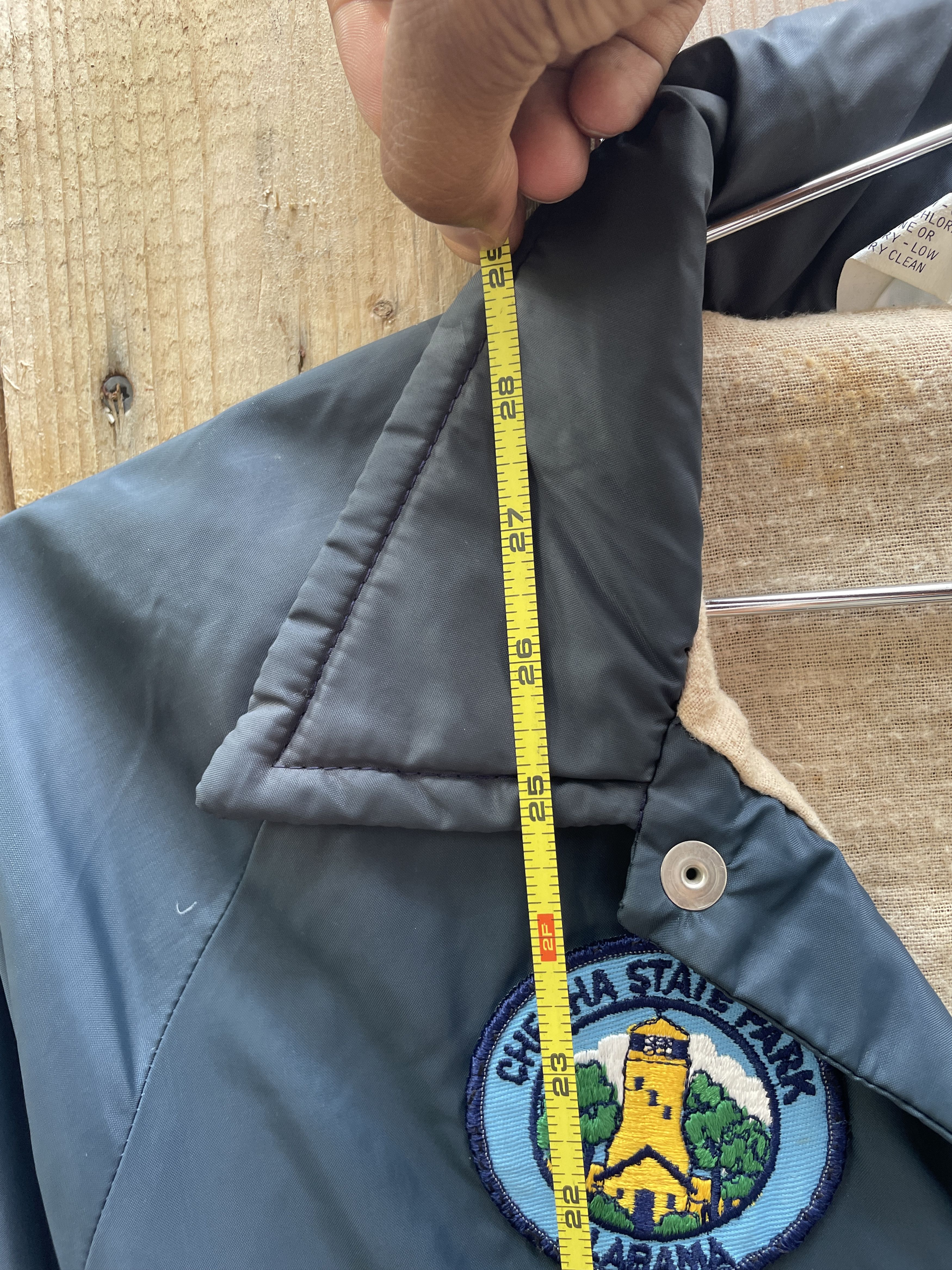 Vintage US Steel Patches Coaches Jacket. Navy. Size US M / EU 48-50 / 2 - 5 Thumbnail