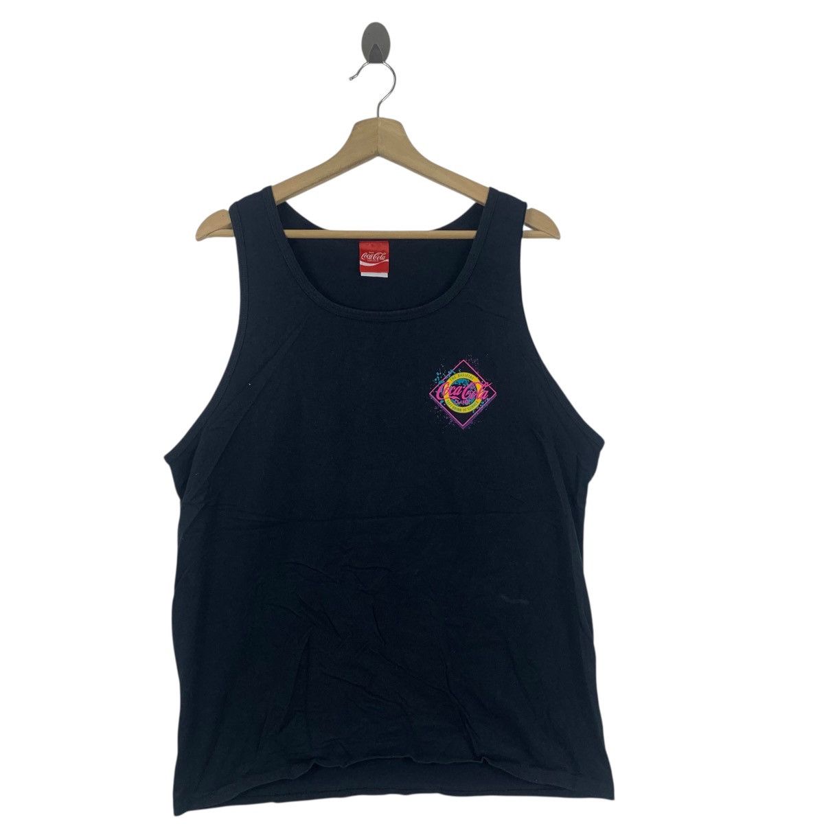 Coca Cola COCA COLA COKE Soft Drink Of Summer Tank Top Tee Shirt Size L / US 10 / IT 46 - 5 Thumbnail