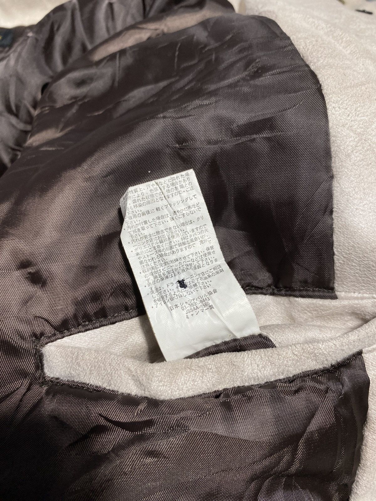 Japanese Brand Waxed Fur Rider Bondage Suede Jacket Size US L / EU 52-54 / 3 - 10 Thumbnail