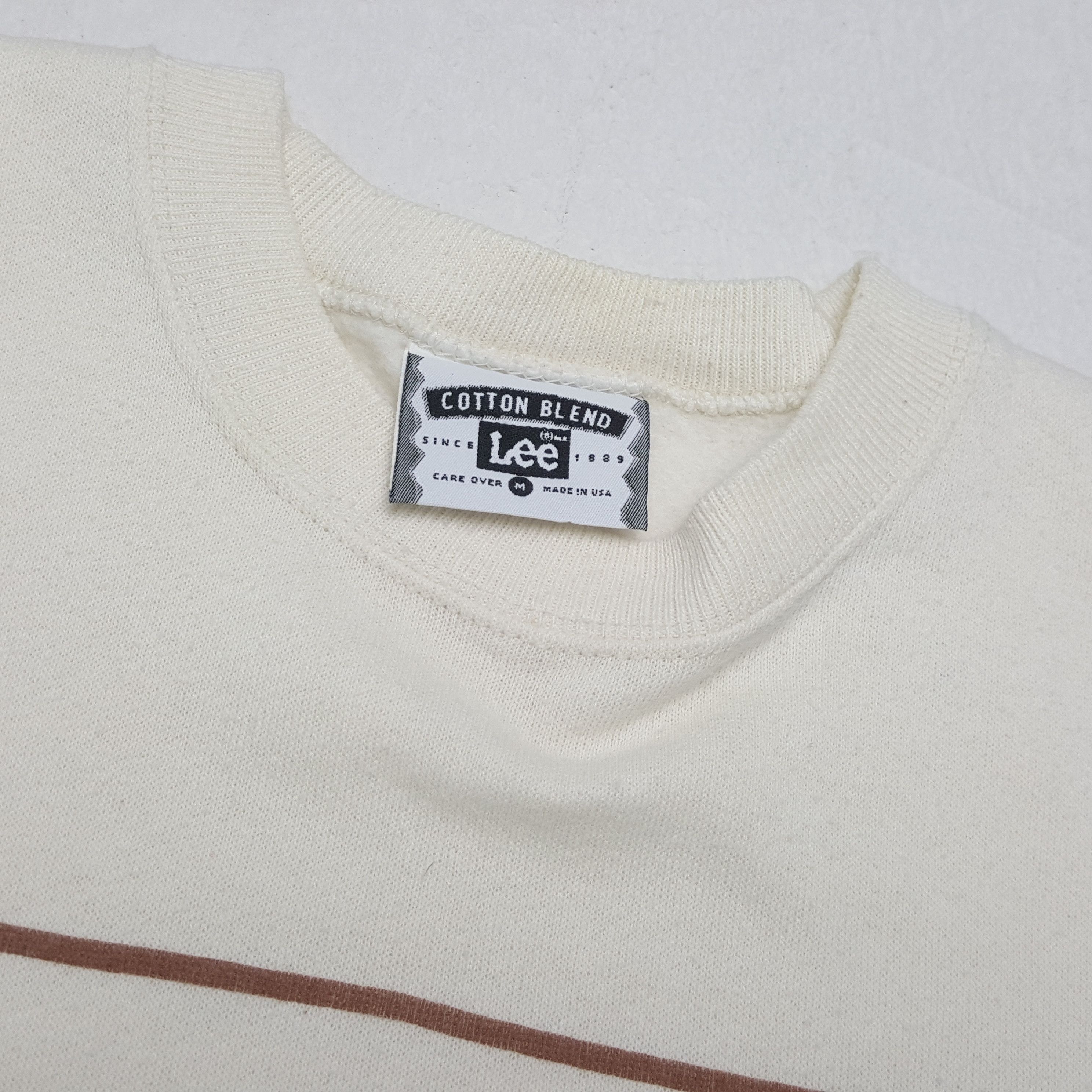 Lee × Vintage LEE Fashion Brand Logo Design Vintage Sweatshirt Size US S / EU 44-46 / 1 - 8 Thumbnail