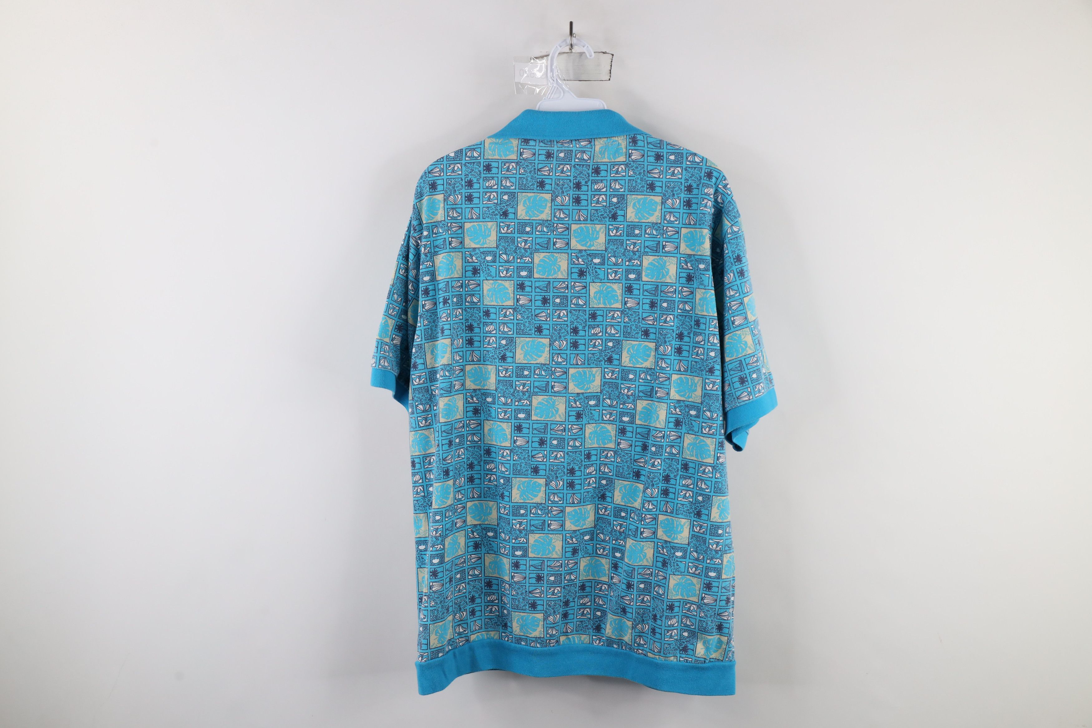 Vintage Vintage 90s Streetwear Beach Sailing Pullover Polo Shirt Size US XL / EU 56 / 4 - 10 Thumbnail