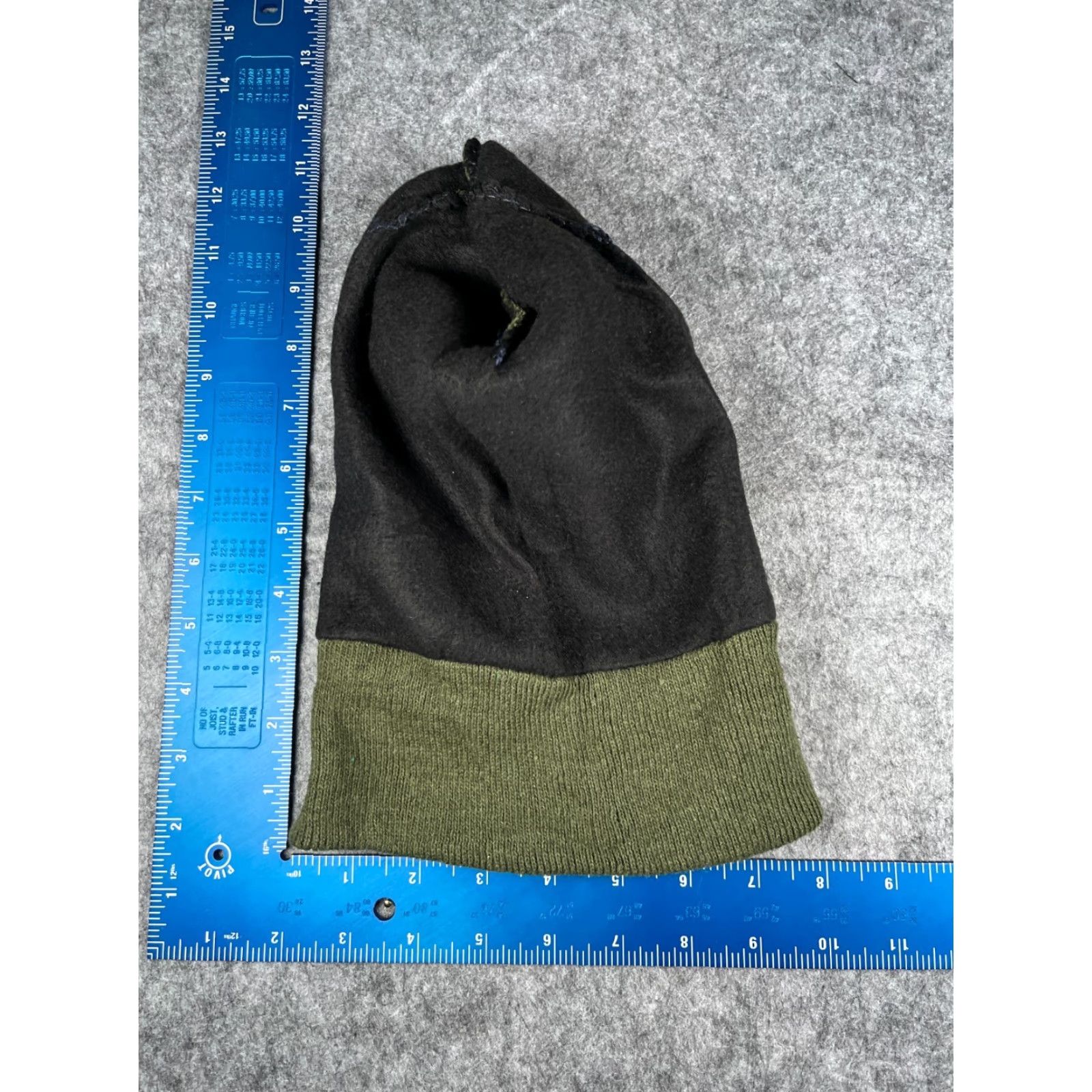 Vintage Hat Chapeau Beanie Toque Adult One Size Green Polyester Blend Fleece Lined NEW Size ONE SIZE - 7 Thumbnail