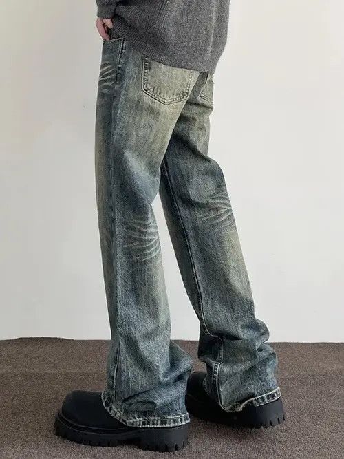 Japanese Brand × Jean Y2k Vintage Blue Distressed Jeans Size US 30 / EU 46 - 3 Thumbnail