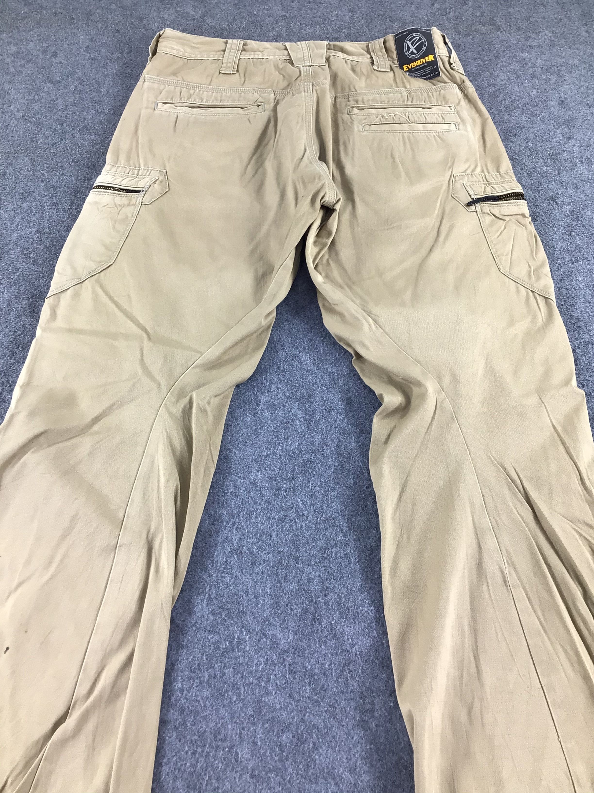 Japanese Brand Evenriver Work Wear Multi Pocket Cargo Pant-J164 Size US 31 - 4 Thumbnail