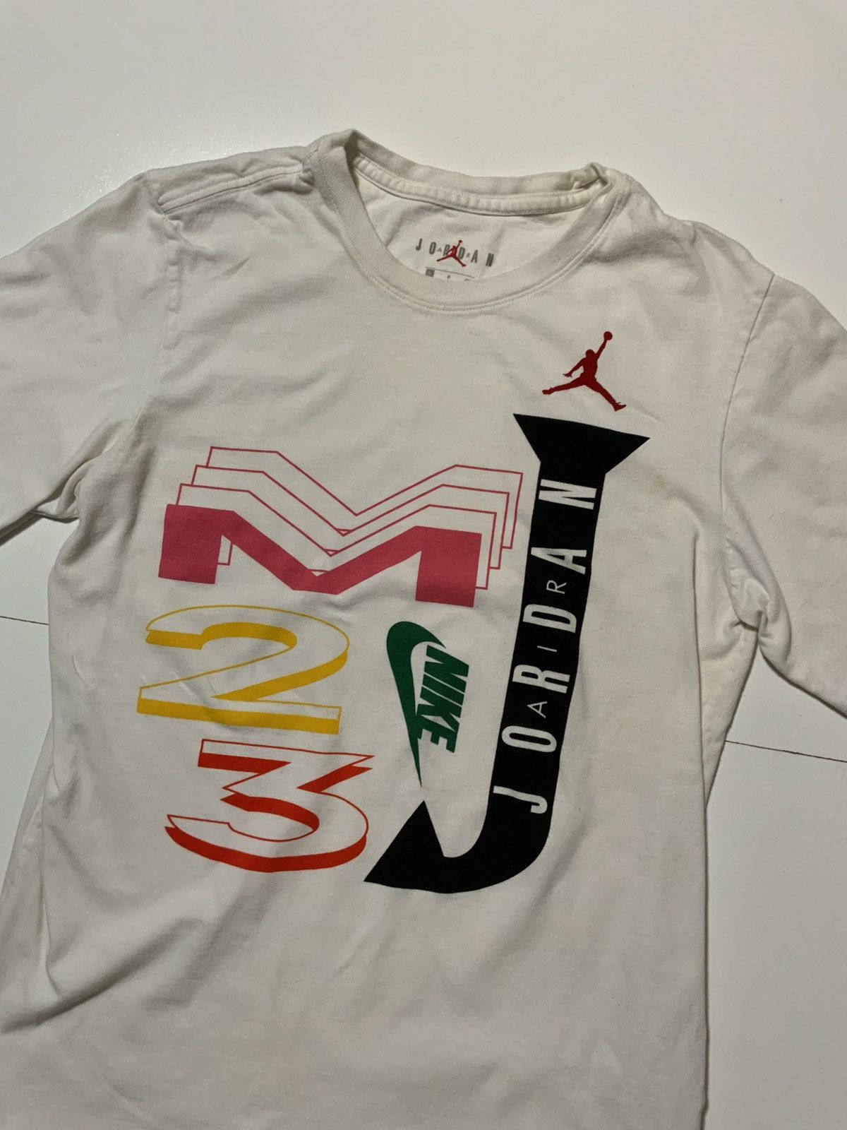 Jordan Brand Air Jordan Nike Retro Graphic MJ 23 Swoosh Jumpman T-Shirt Size US S / EU 44-46 / 1 - 3 Thumbnail