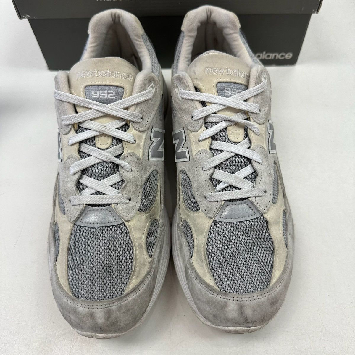 New Balance Size 11 - New Balance 992 Made in USA Nimbus Cloud White Size US 11 / EU 44 - 4 Thumbnail