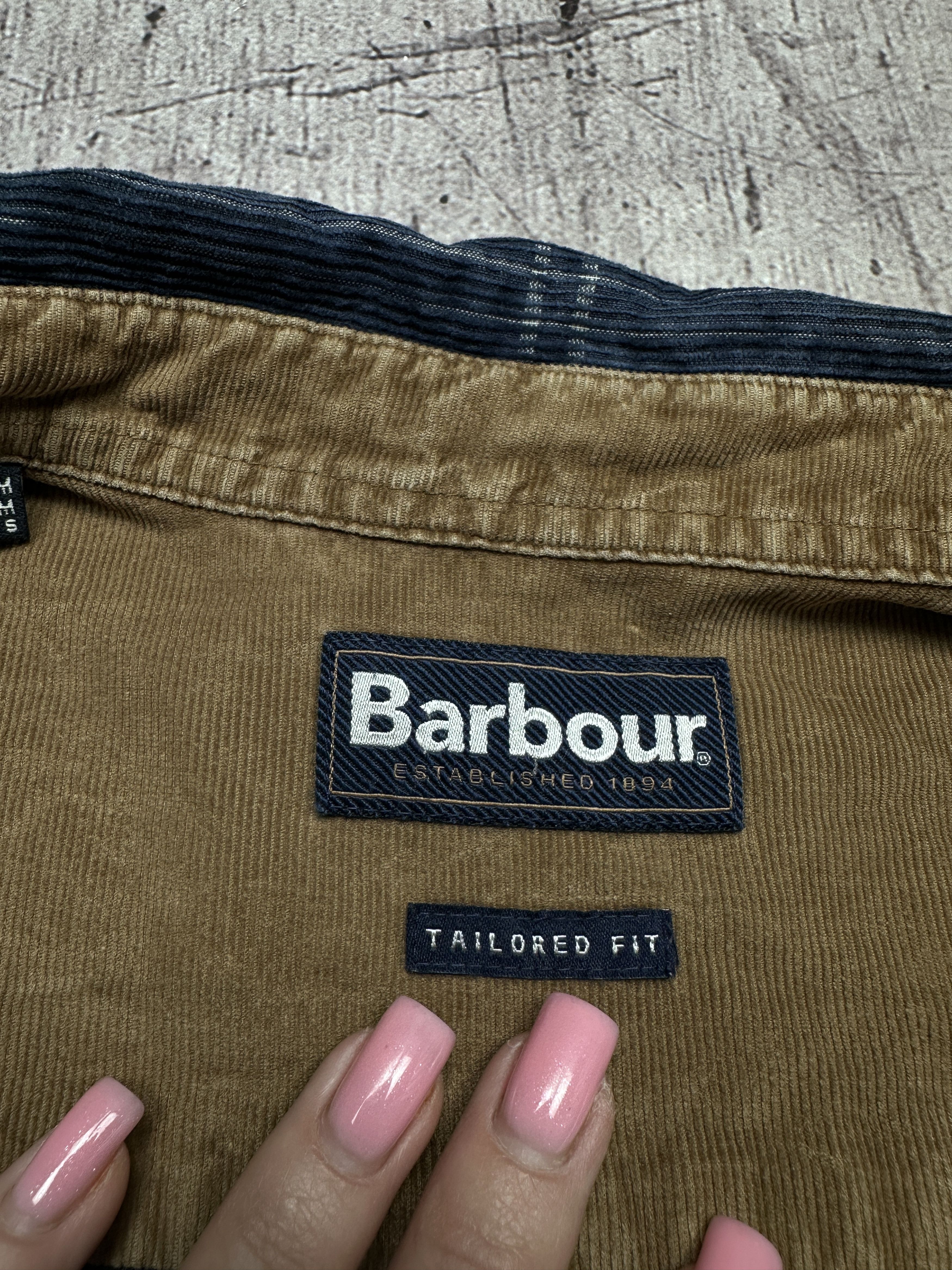 Barbour Barbour Vintage Mens Corduroy Flannel Check Shirt Size US M / EU 48-50 / 2 - 4 Thumbnail