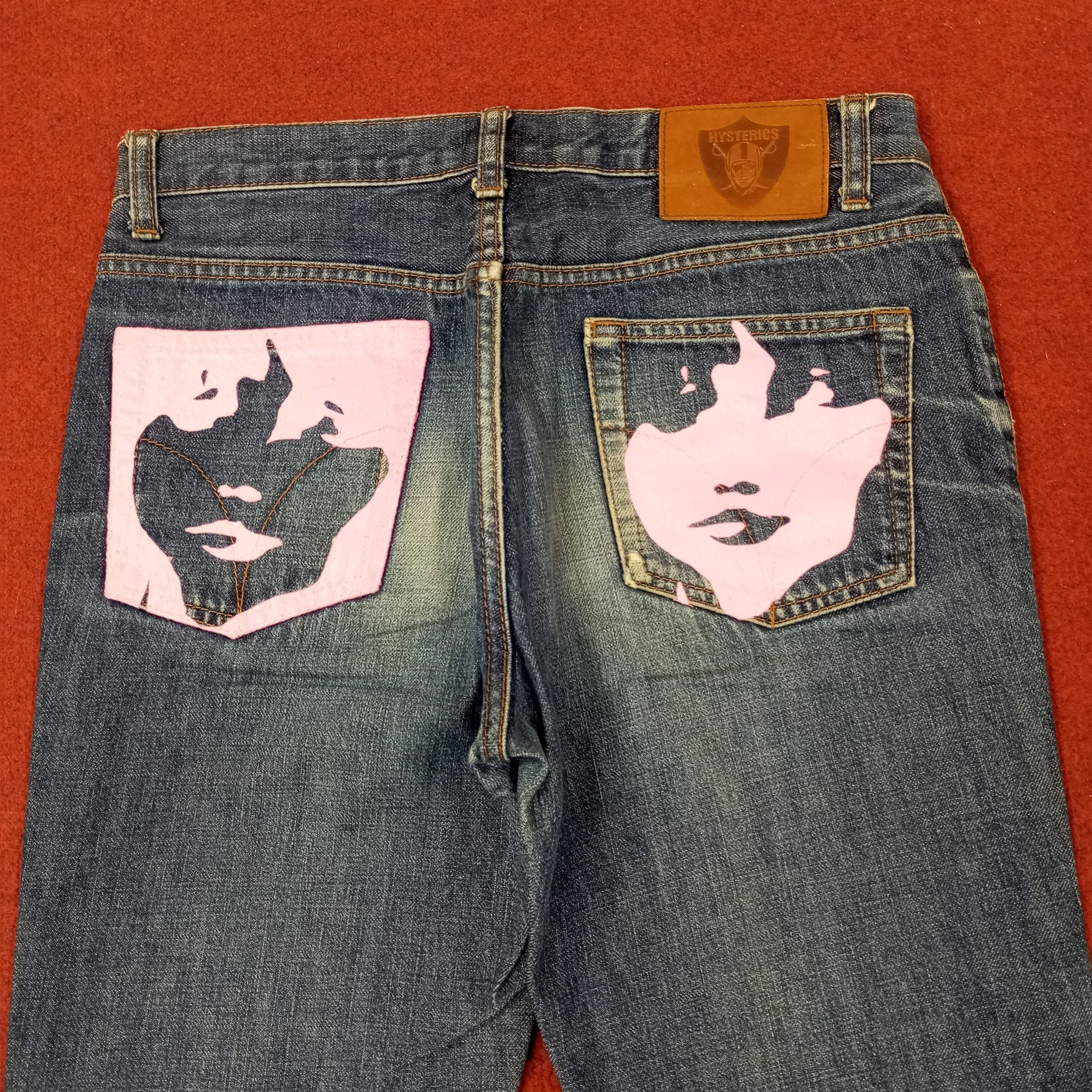 Hysteric Glamour Vintage Hysteric Glamour Japanese Brand Custom Jeans c244n13 Size US 29 - 2 Thumbnail