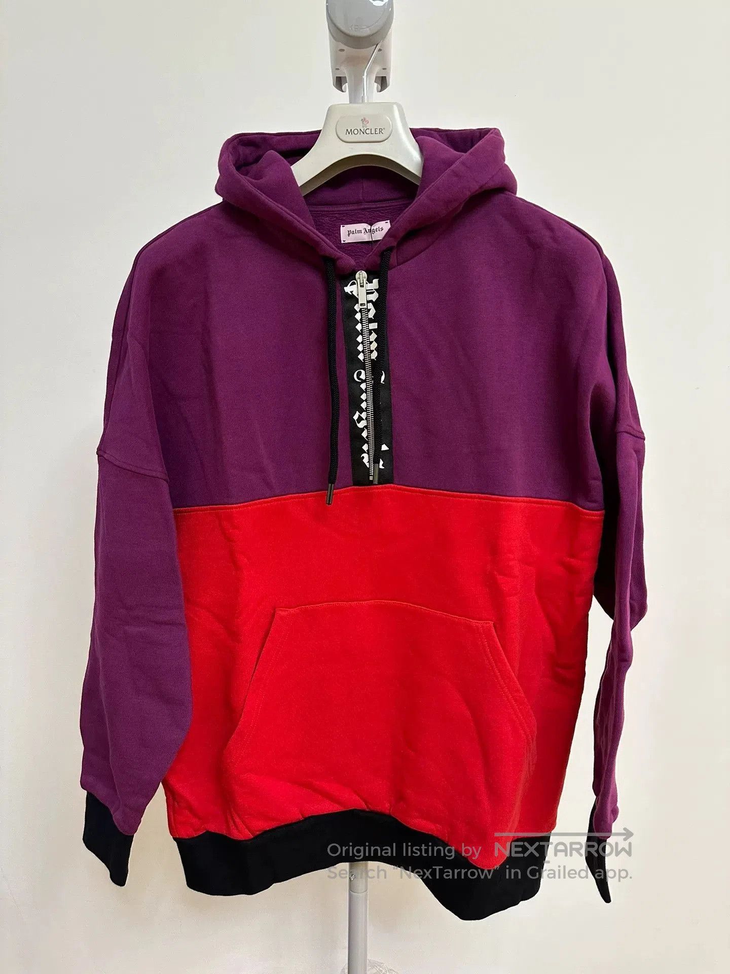 Palm Angels Palm Angels Spliced Zip Hoodie Jacket. Size US M / EU 48-50 / 2 - 1 Thumbnail