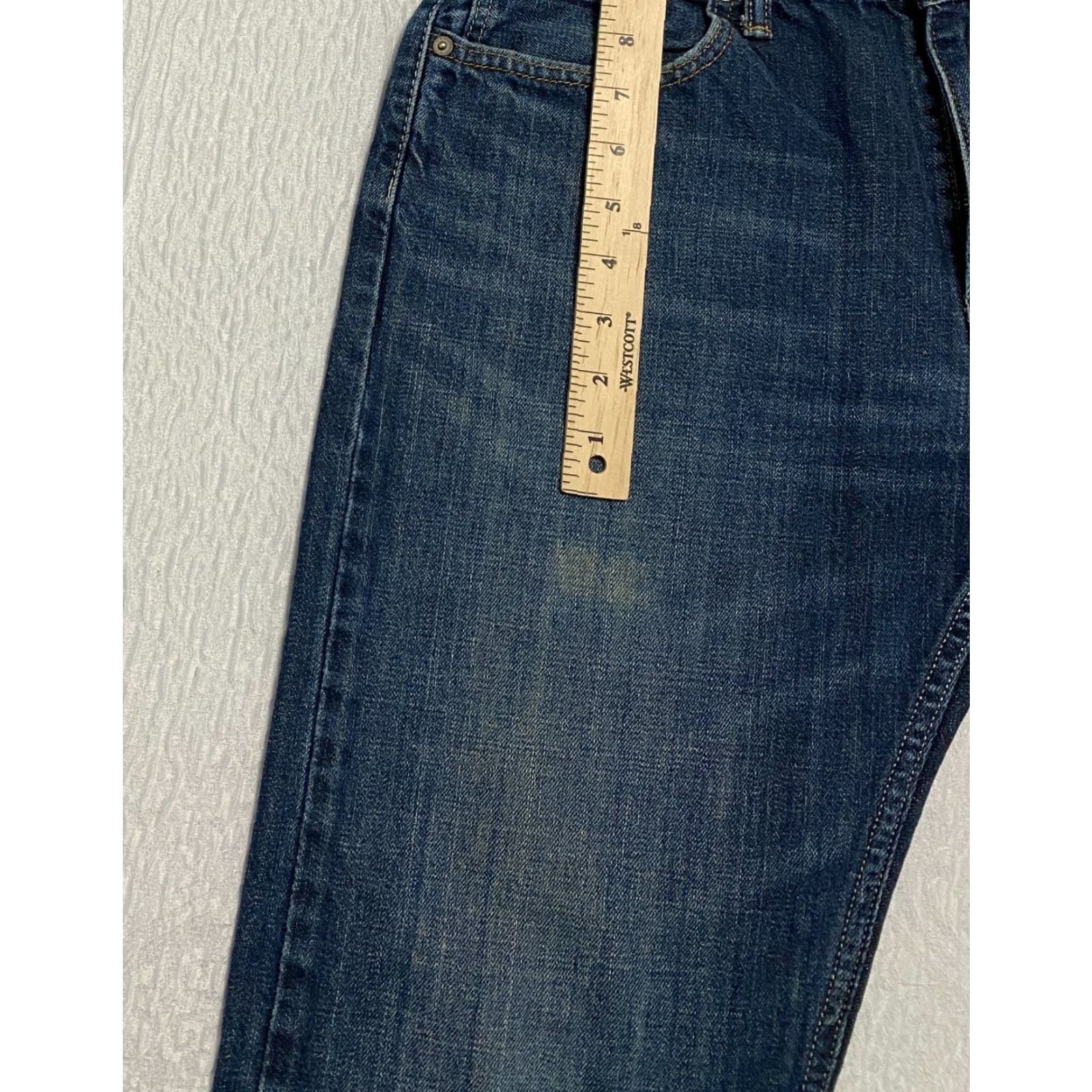 Levi's VINTAGE Levi's 514 Jeans Men's 32x31 Blue Denim 5-Pocket Zip Button Closure Regular Fit Straight Size US 32 / EU 48 - 2 Thumbnail