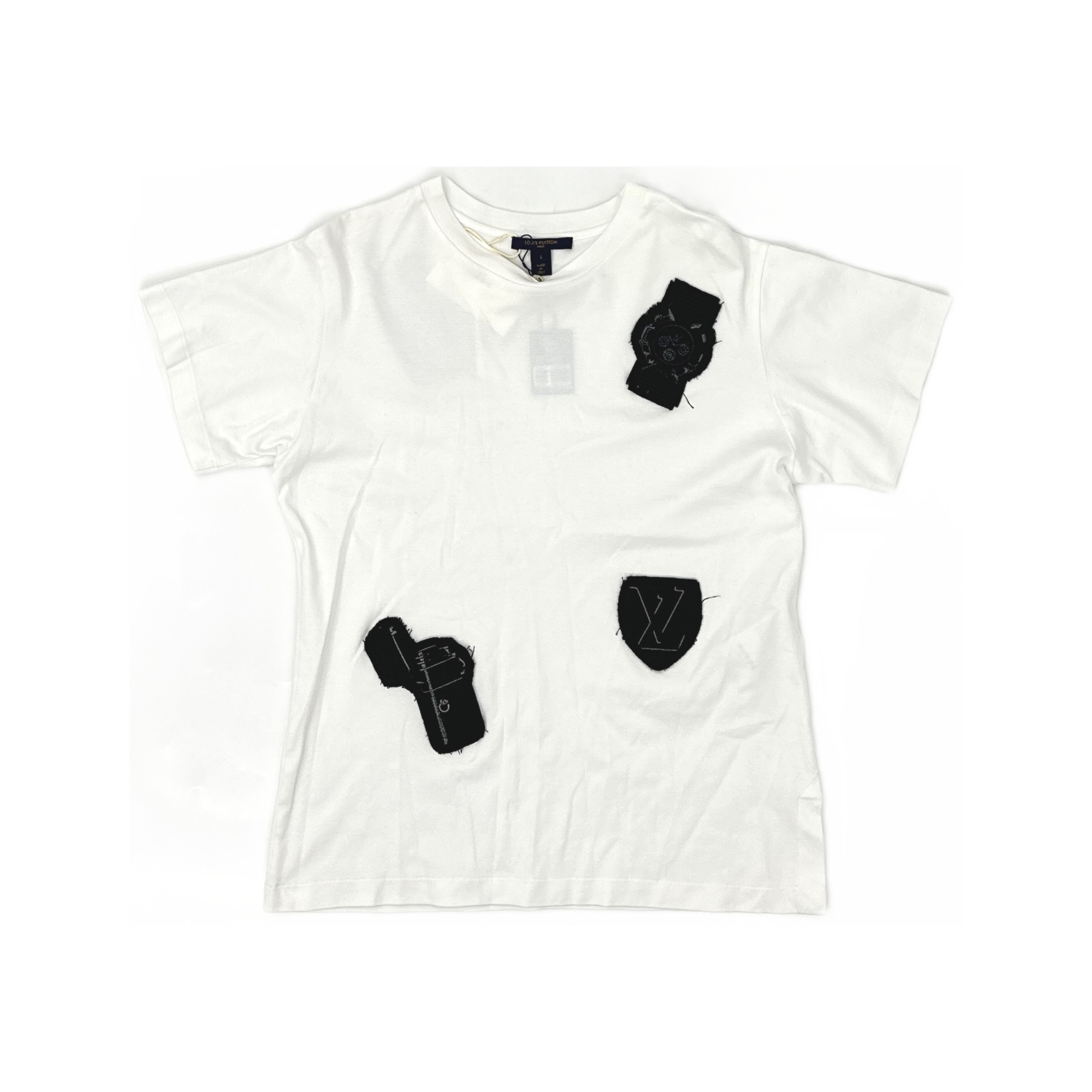 Louis Vuitton Louis Vuitton Patch Short Sleeve T-Shirt Size L Size US L / EU 52-54 / 3 - 1 Thumbnail