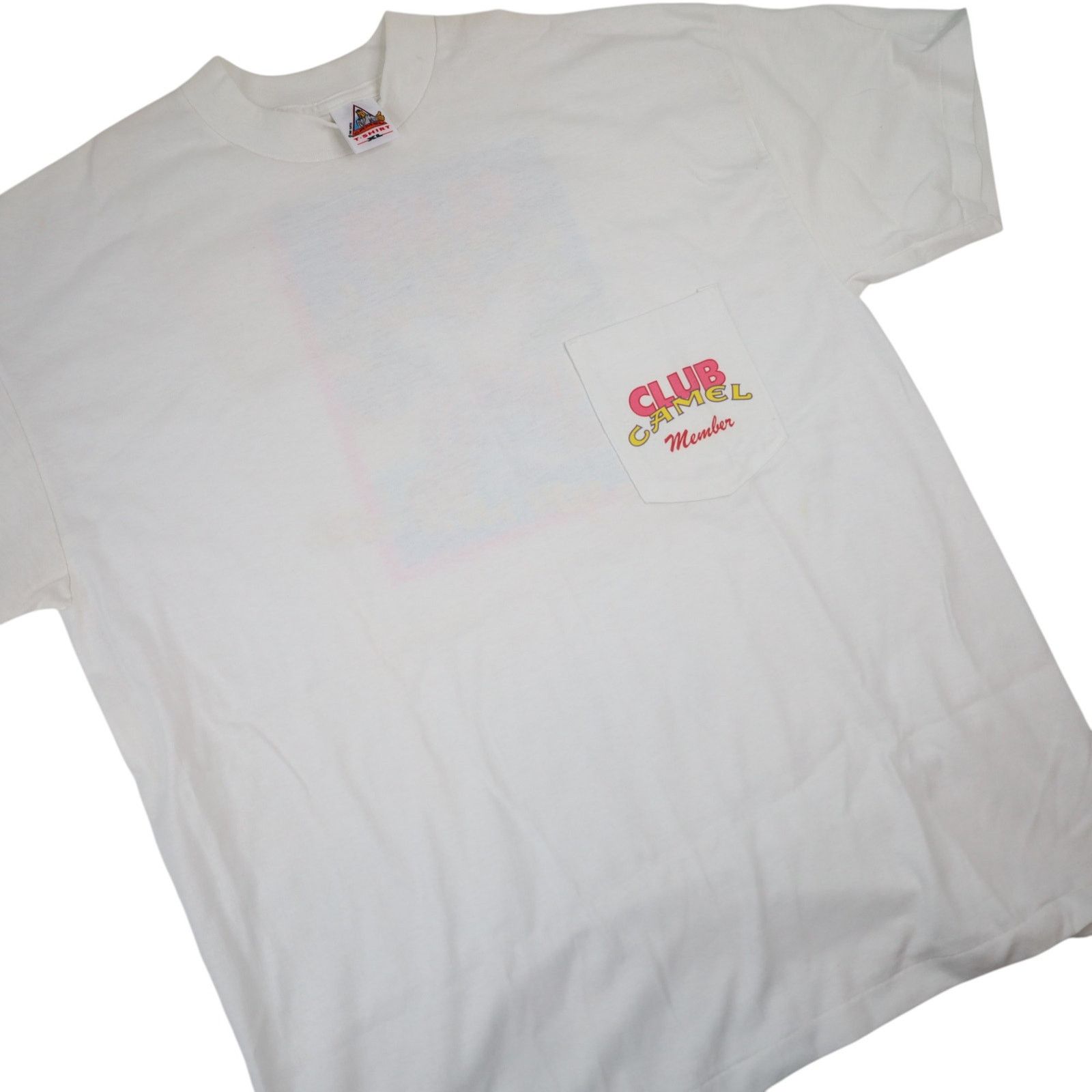 Camel Vintage 90s Camel Cigarettes Club Graphic T Shirt Size US XL / EU 56 / 4 - 4 Thumbnail