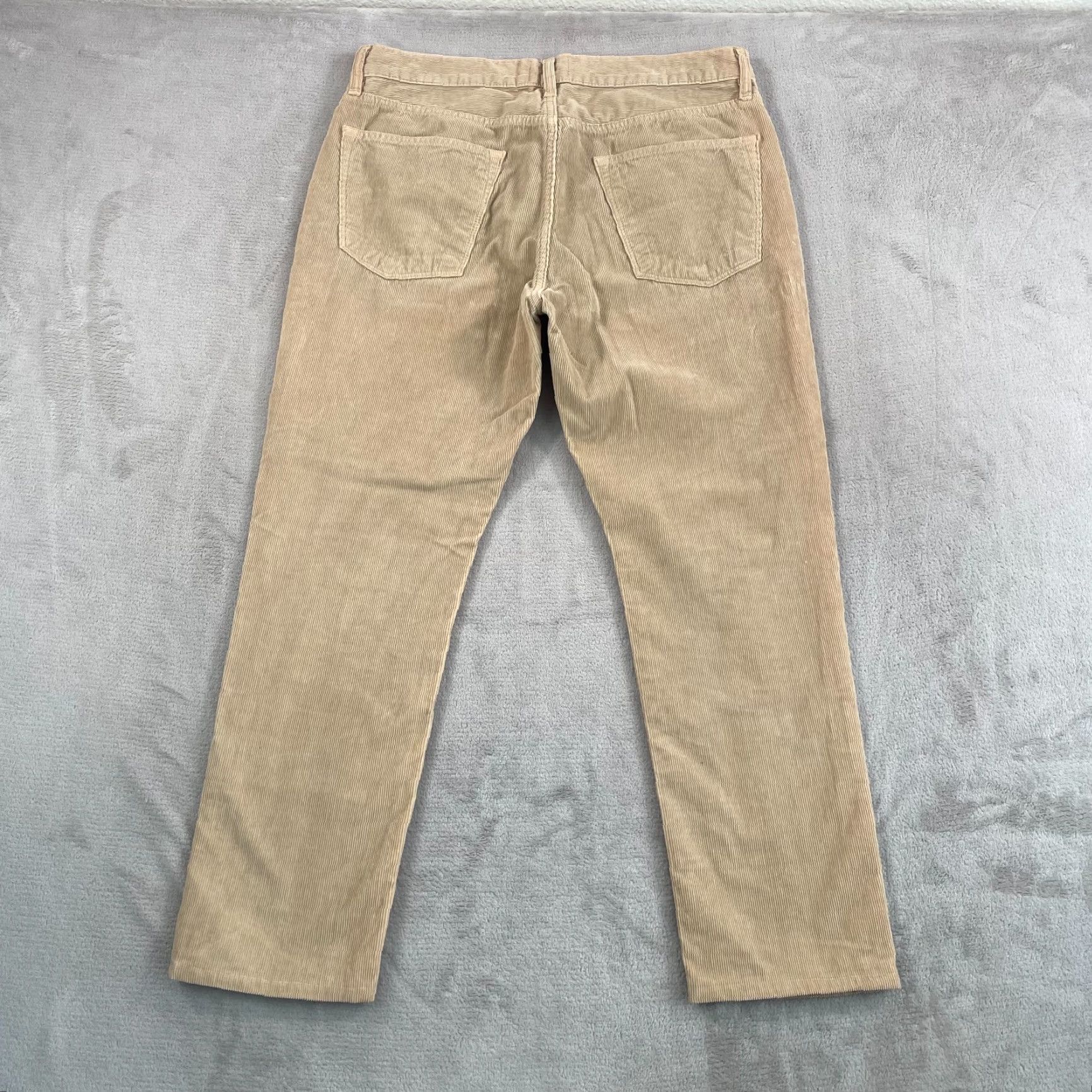 Sid Mashburn Sid Mashburn Pants Corduroy Chino Straight Leg Men 34x28 Khaki Designer Beige Beige? Size US 34 / EU 50 - 6 Thumbnail