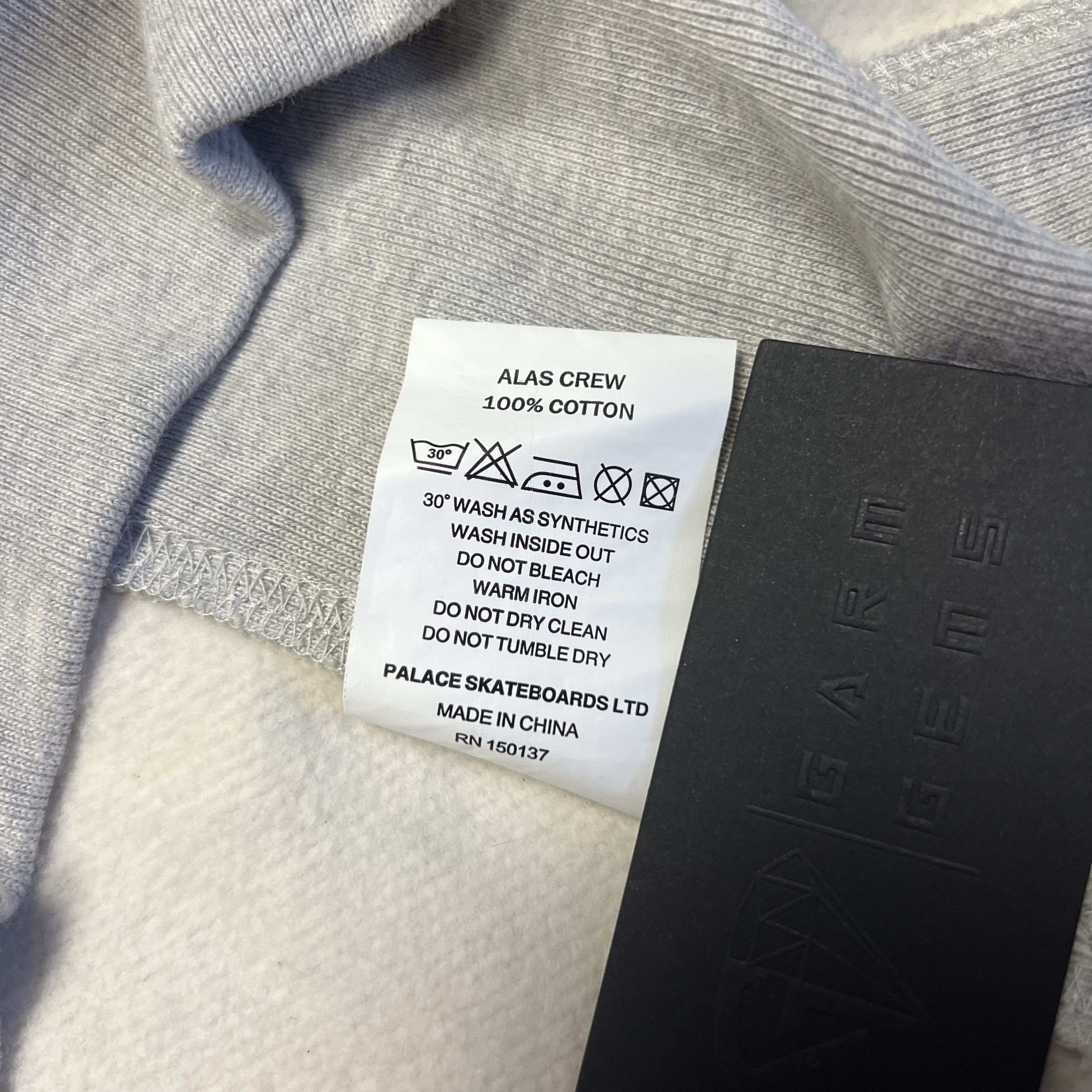 Palace Palace Alas Crew Sweatshirt Size US M / EU 48-50 / 2 - 6 Thumbnail