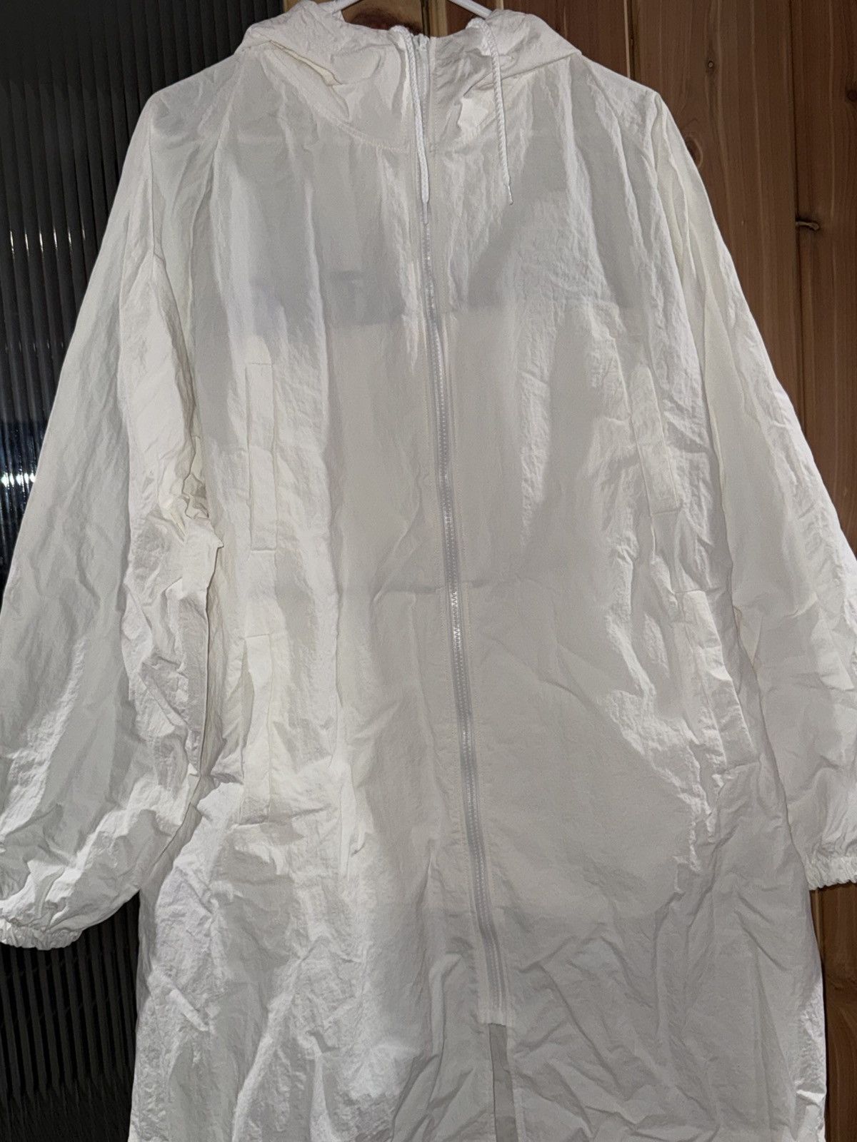 Gosha Rubchinskiy Gosha X Yeezy White Rain Parka Size US M / EU 48-50 / 2 - 5 Thumbnail