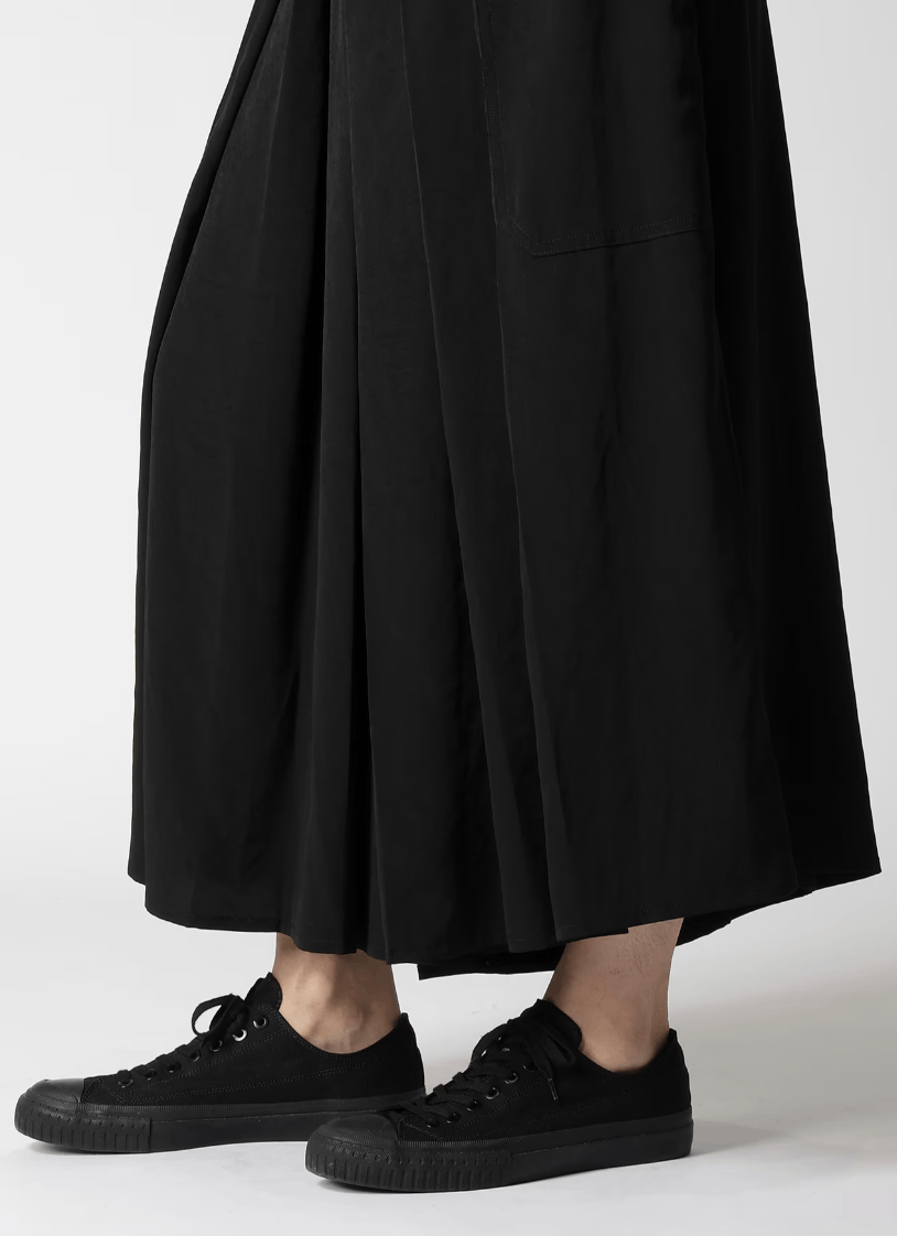 Yohji Yamamoto Yohji Yamamoto Pour Homme SS24 - Ta/TUXEDO HAKAMA PANTS Size US 32 / EU 48 - 9 Thumbnail