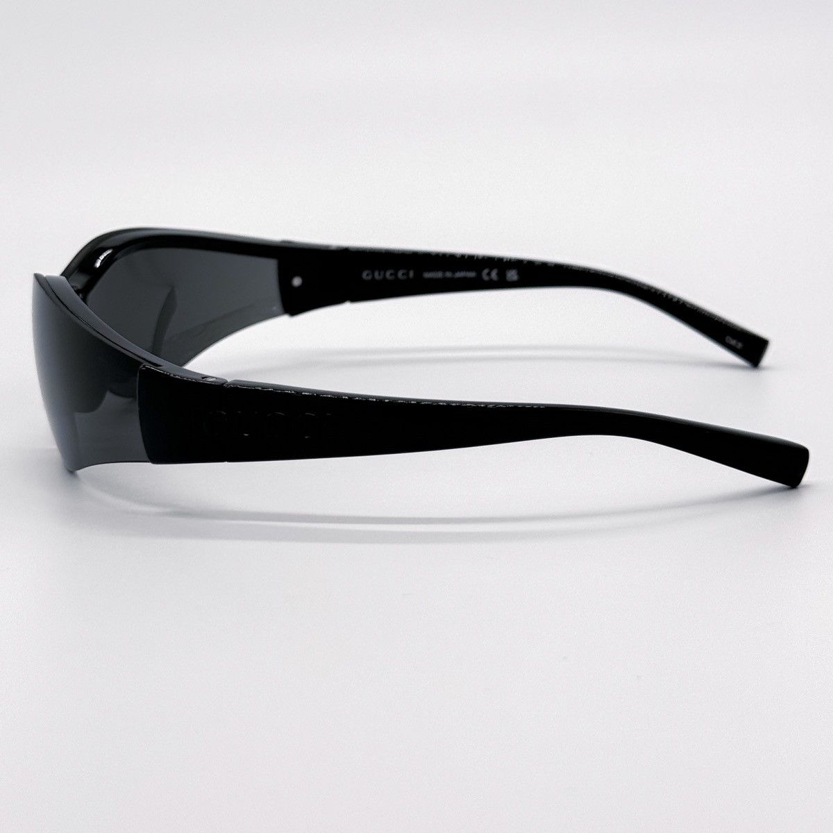 Gucci NEW GUCCI GG1651S 001 MASK HALF RIM BLACK WOMEN SUNGLASSES Size ONE SIZE - 7 Thumbnail