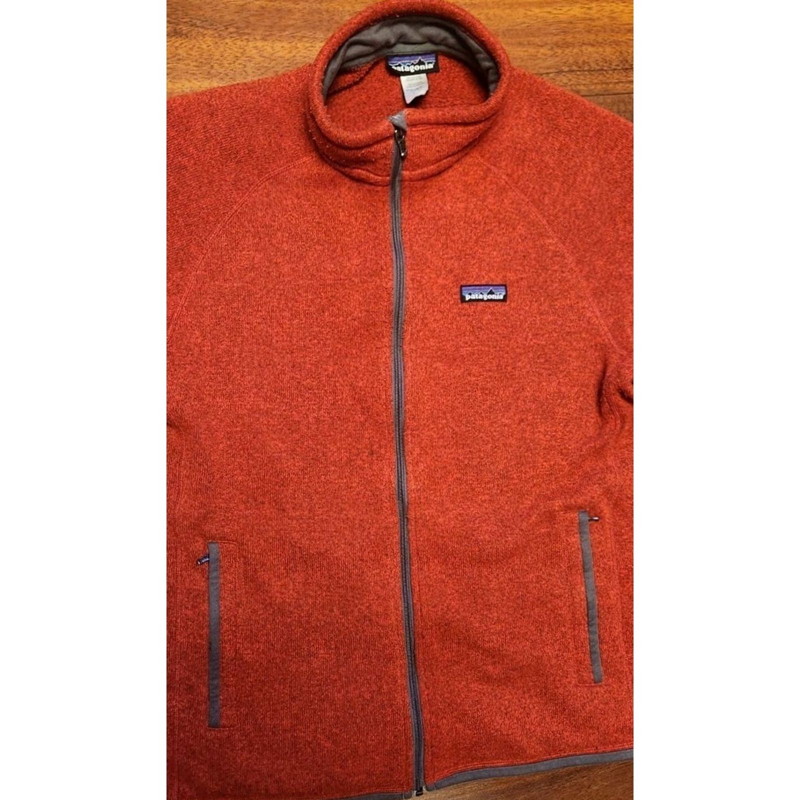 Patagonia VINTAGE Patagonia Fleece Jacket Mens L Red Full Zip Pockets 90s Retro Outdoor Classic Dad Season Winter Fall Zip Vented Size US L / EU 52-54 / 3 - 7 Thumbnail