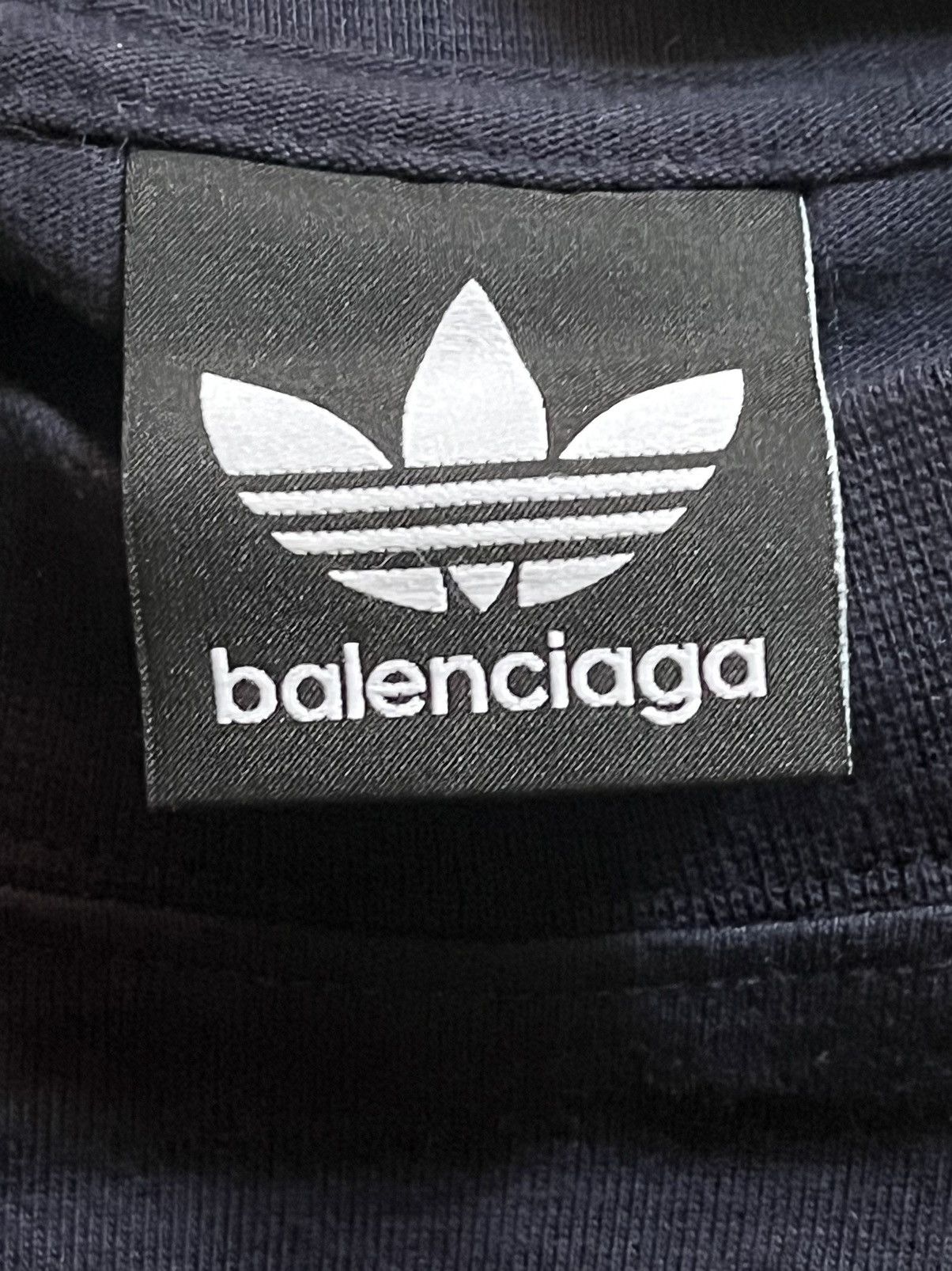 Adidas × Balenciaga Balenciaga X Adidas Oversized T Shirt Size US M / EU 48-50 / 2 - 6 Thumbnail