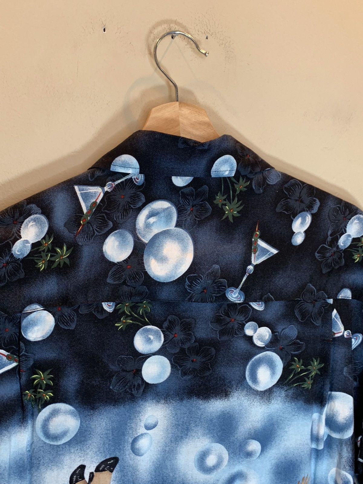 Kennington Ltd. RARE Vintage Kennington Pinup Martini Tiki Loop Collar Shirt Size US L / EU 52-54 / 3 - 9 Thumbnail