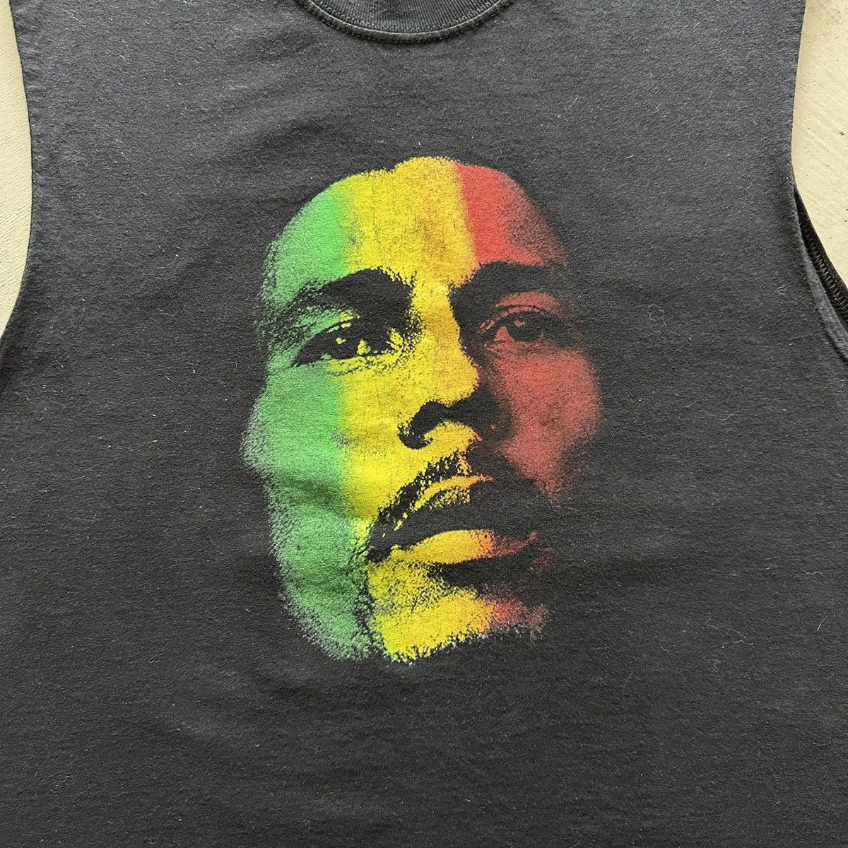 Vintage vintage bob marley black tank Size US XL / EU 56 / 4 - 2 Thumbnail