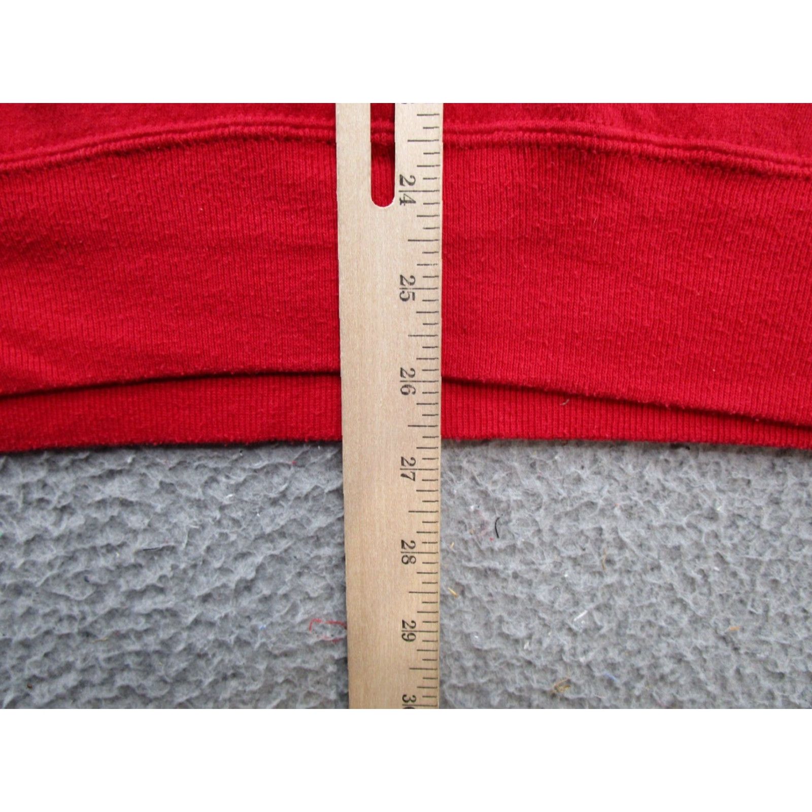 Jerzees VINTAGE Wisconsin Badgers Rose Bowl Embroidered Sweatshirt Size L USA Made Sweatshirt Mens Red 1994 Embroidered USA Rose Bowl Size US L / EU 52-54 / 3 - 7 Thumbnail