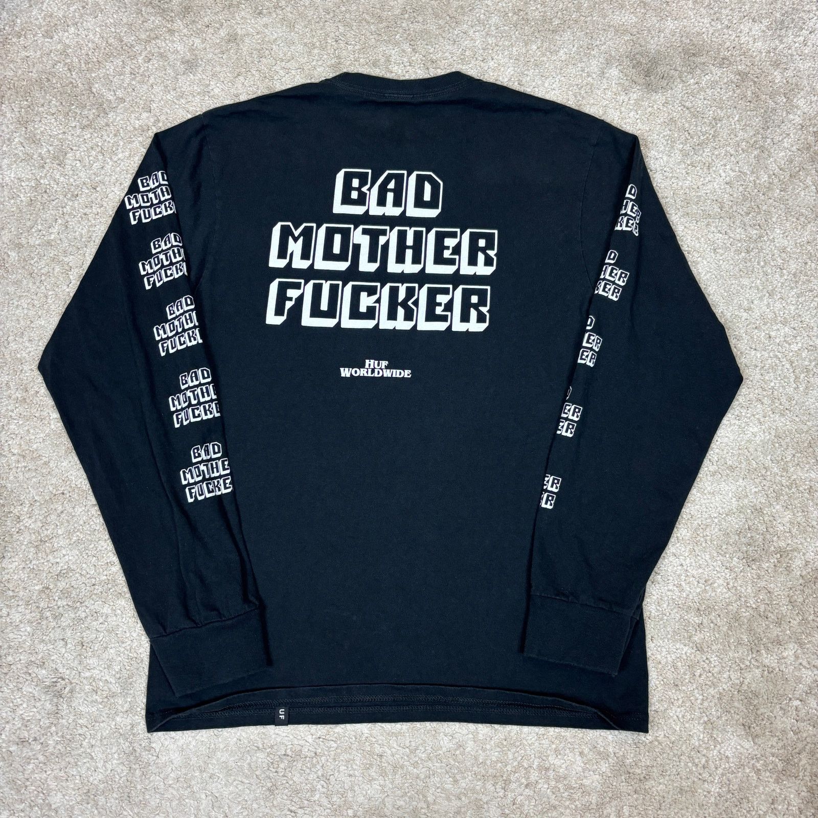 Huf Huf Pulp Fiction Long Sleeve T Shirt Men's Medium Size US M / EU 48-50 / 2 - 3 Thumbnail