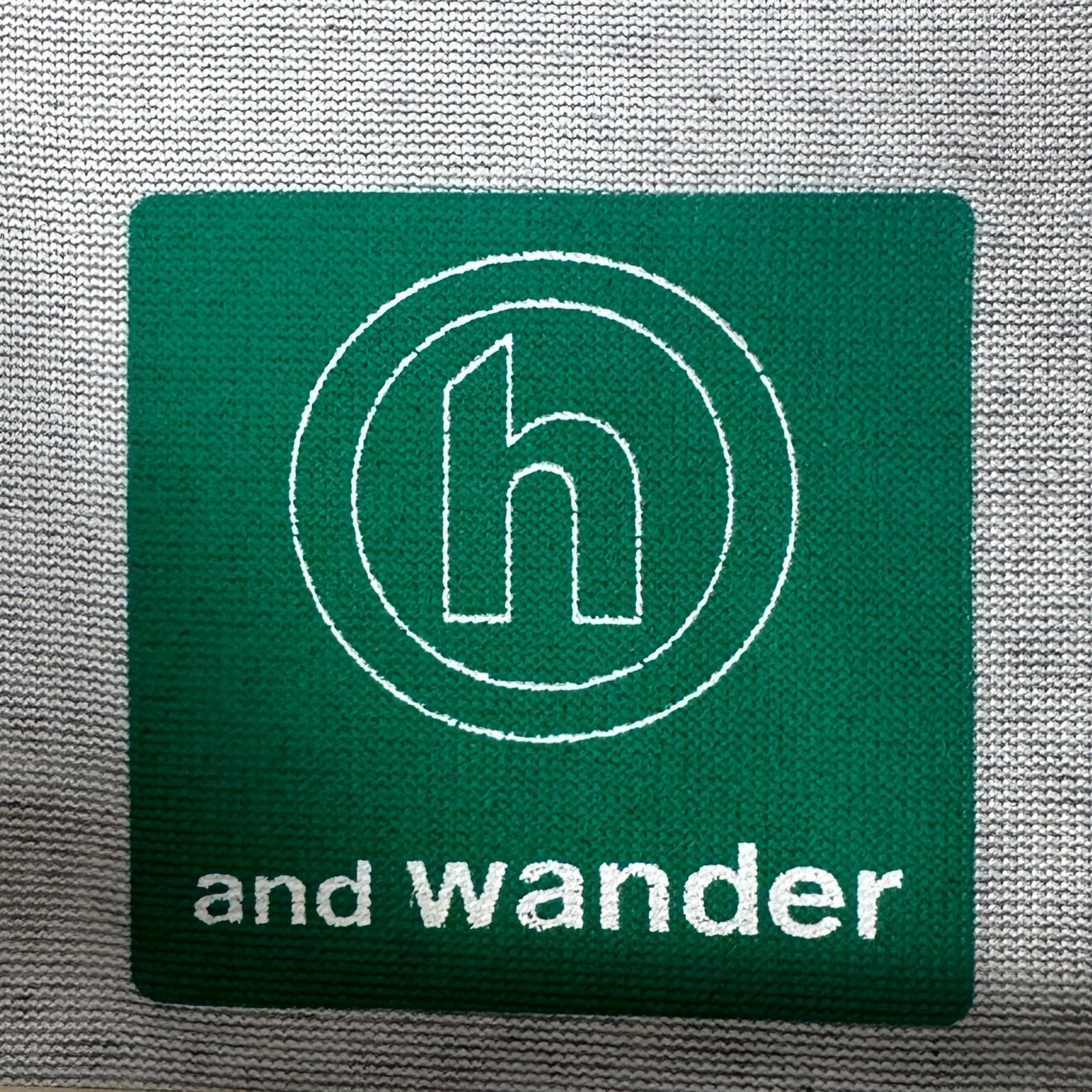 And Wander × HIDDEN Grey Fuji Pocket Tee Size US XL / EU 56 / 4 - 4 Thumbnail