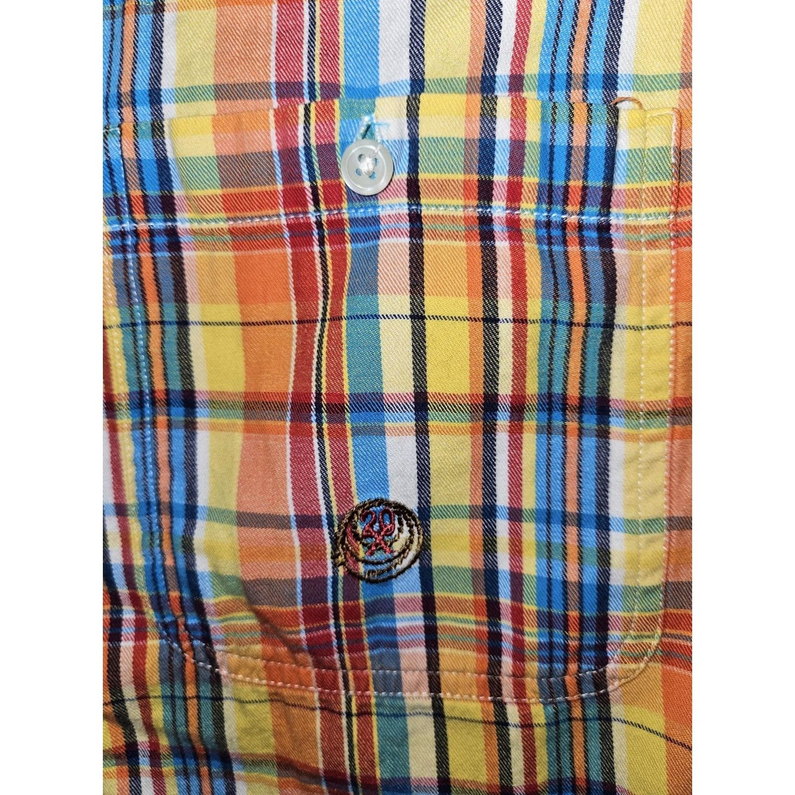Wrangler VINTAGE Wrangler Twenty X Shirt Mens Medium Plaid Long Sleeve Button Up Western Rodeo Size US M / EU 48-50 / 2 - 3 Thumbnail