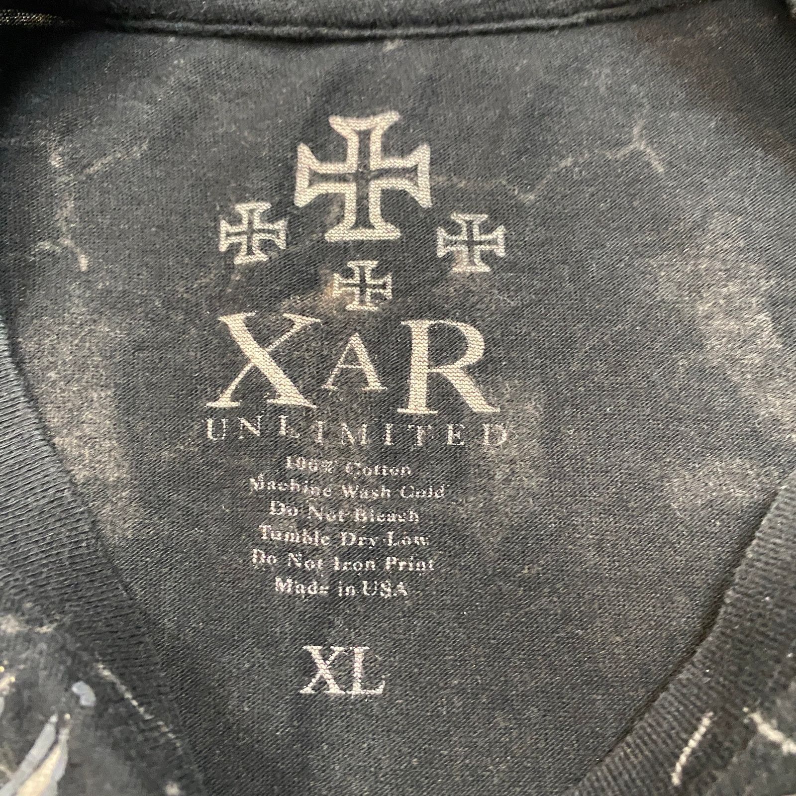 Vintage Y2K XAR Unlimited Xzavier Wing Cross Long Sleeve Shirt XL Size US XL / EU 56 / 4 - 6 Thumbnail