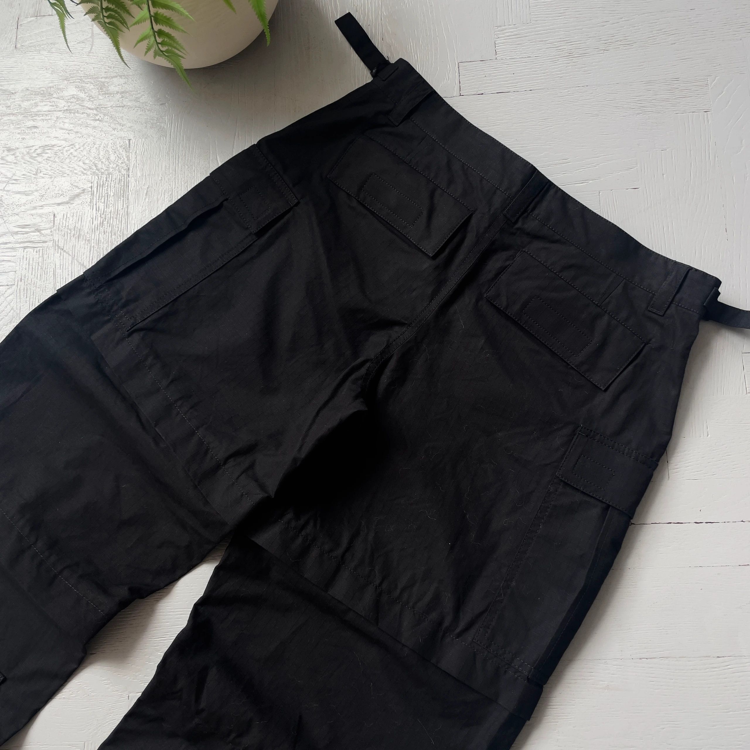 WARDROBE.NYC Wardrobe NYC Loose Wide Leg Cargo Pants Size 32" / US 10 / IT 46 - 4 Thumbnail