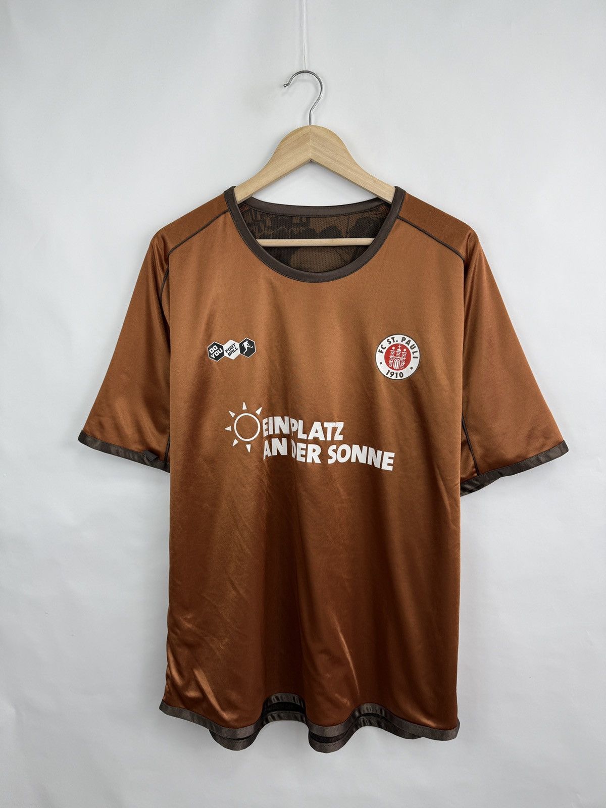 4GSELLER 🇩🇪 Y2K St. Pauli 2010/11 Do You Football Two-Sided Jersey Size US XXL / EU 58 / 5 - 9 Thumbnail