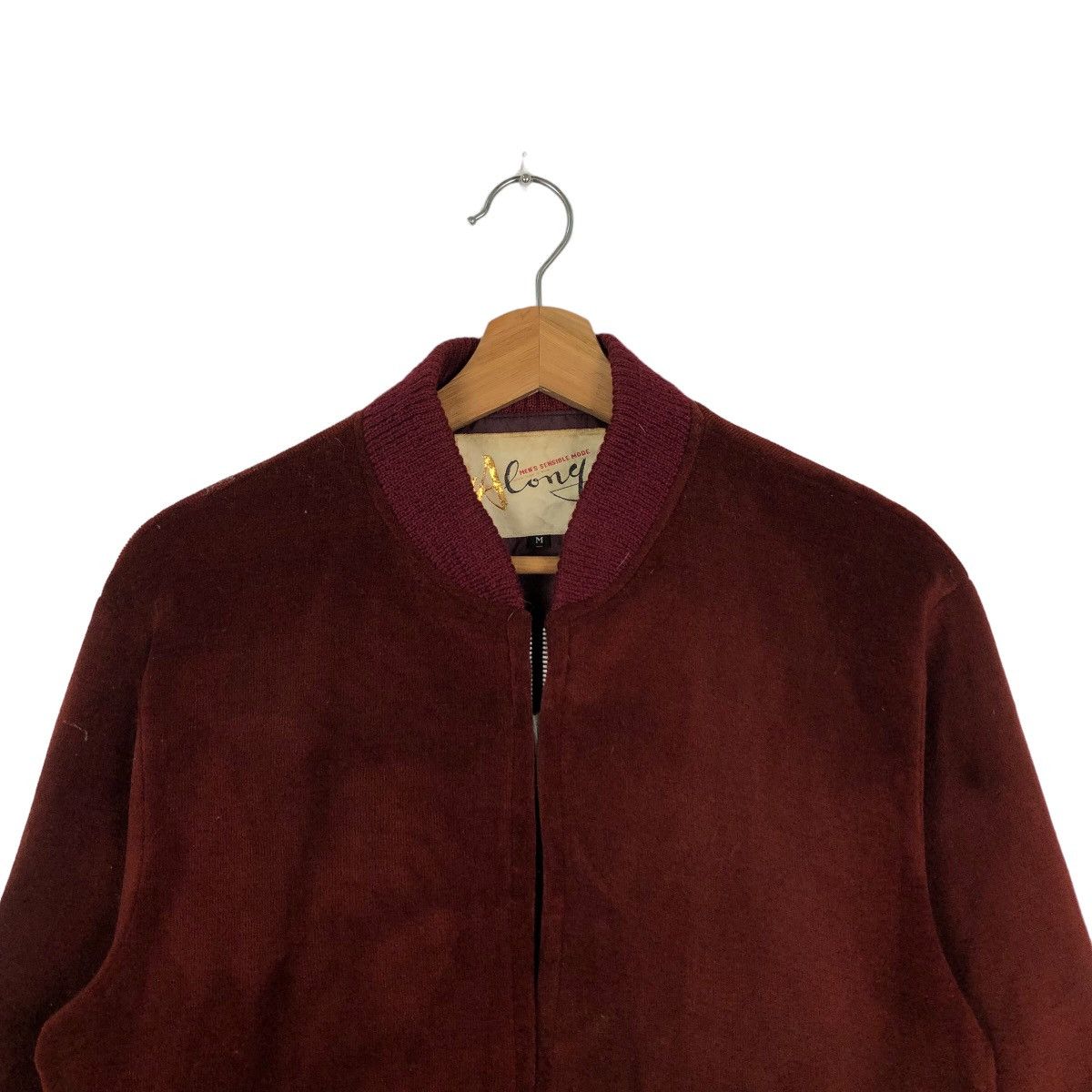 Japanese Brand VINTAGE SUEDE LEATHER CONG BOMBER ISSEY MIYAKE DESIGN Size US M / EU 48-50 / 2 - 2 Thumbnail