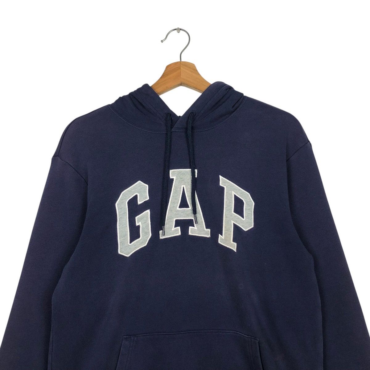 Japanese Brand 🔥VINTAGE HOODIE PULL OVER GAP BIG LOGO SPELL OUT Size US XS / EU 42 / 0 - 15 Thumbnail