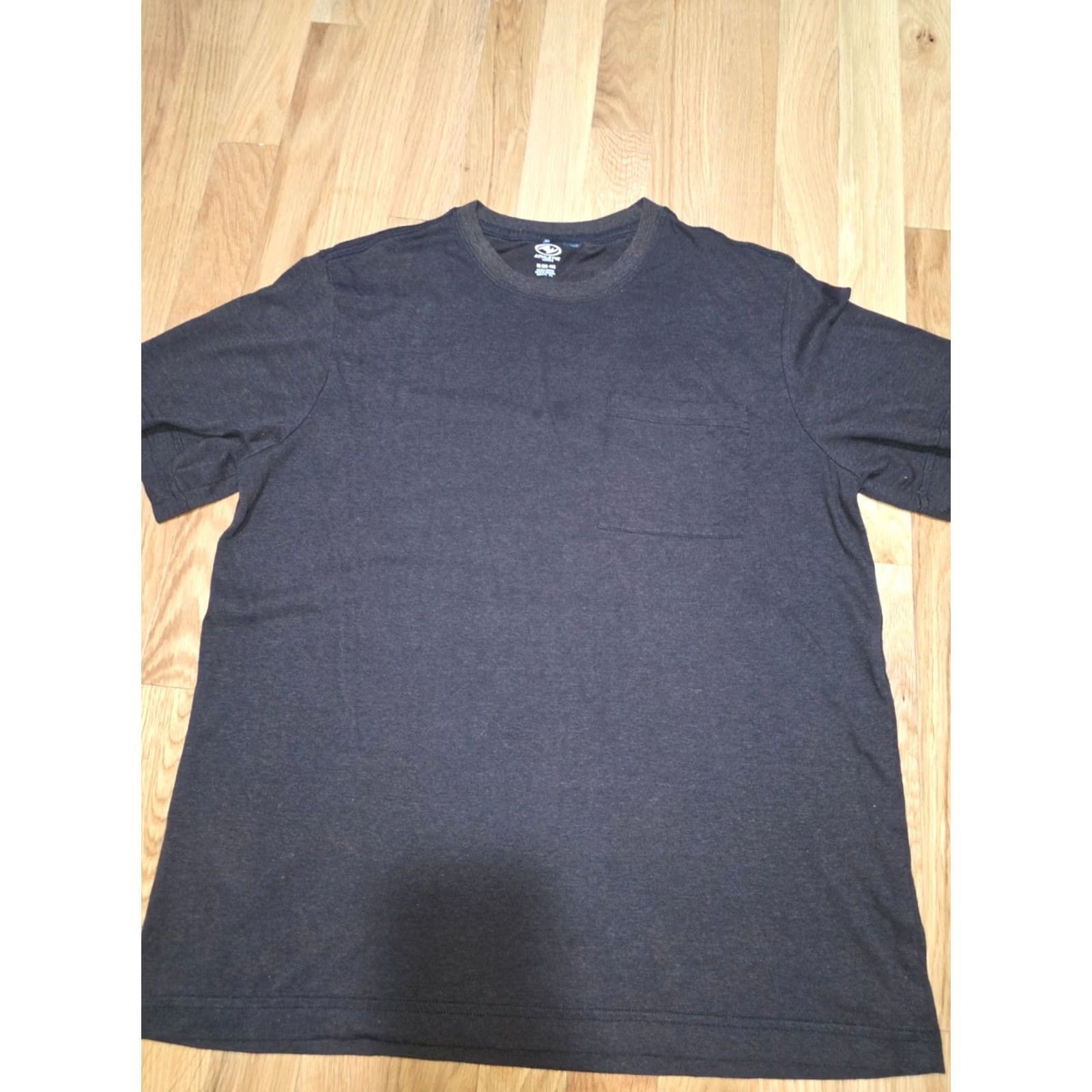 Athletic Works Athletic Works T-Shirt Men's M Black Cotton Short Sleeve Crew Neck Pocket Shirt Size US M / EU 48-50 / 2 - 5 Thumbnail