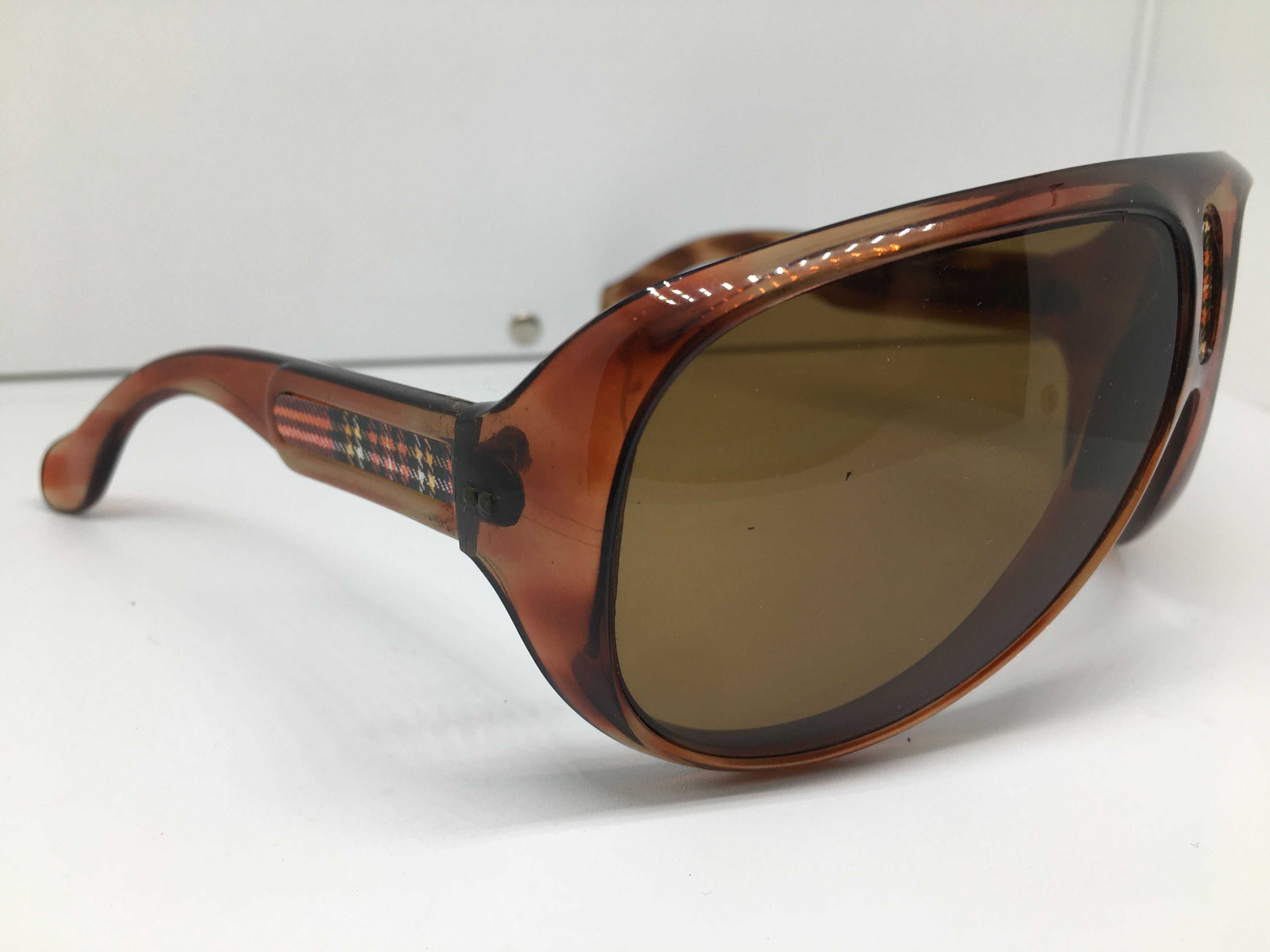 Vintage Vintage Jaokie Stewart Aviator Wrapped Glass Sunglasses Size ONE SIZE - 2 Thumbnail