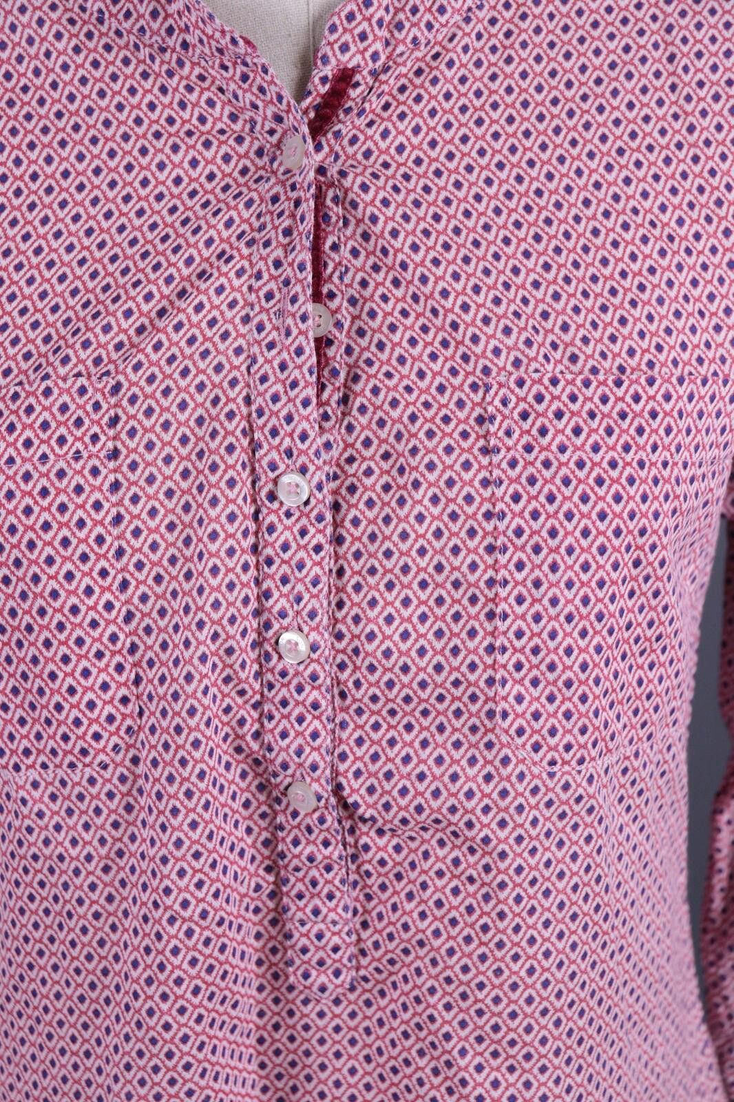 Designer Emily Van Den Bergh Multicolor Printed Blouse Shirt Size 38 Size M / US 6-8 / IT 42-44 - 4 Thumbnail