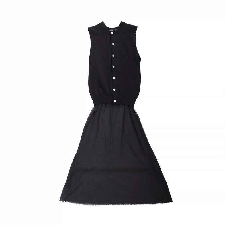 Comme des Garcons Comme Des Garcons Early knit patchwork two-piece dress Size S / US 4 / IT 40 - 3 Thumbnail