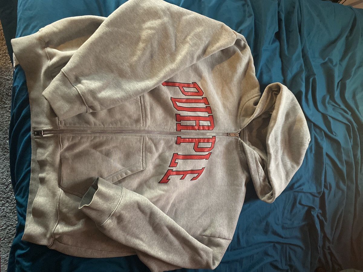 Purple Brand Purple Brand HWFT Fleece Hoodie Size US XL / EU 56 / 4 - 1 Thumbnail