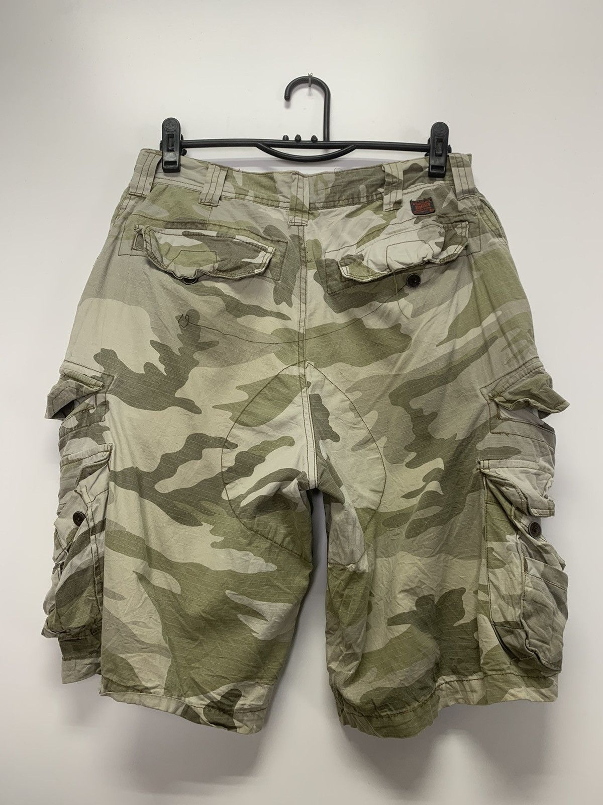 Japanese Brand × Vintage Vintage Camo short pant Size US 30 / EU 46 - 6 Thumbnail