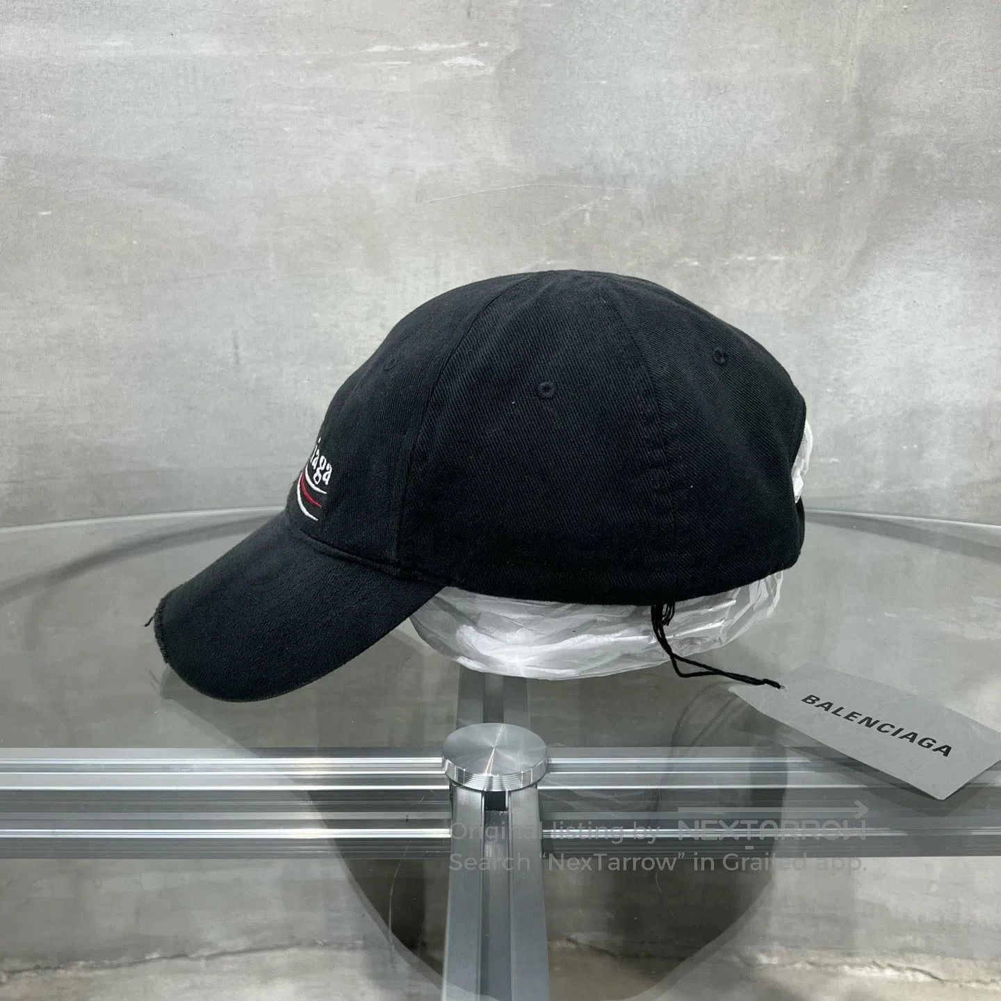 Balenciaga Balenciaga Embroidered cola can damage baseball caps Size ONE SIZE - 2 Thumbnail