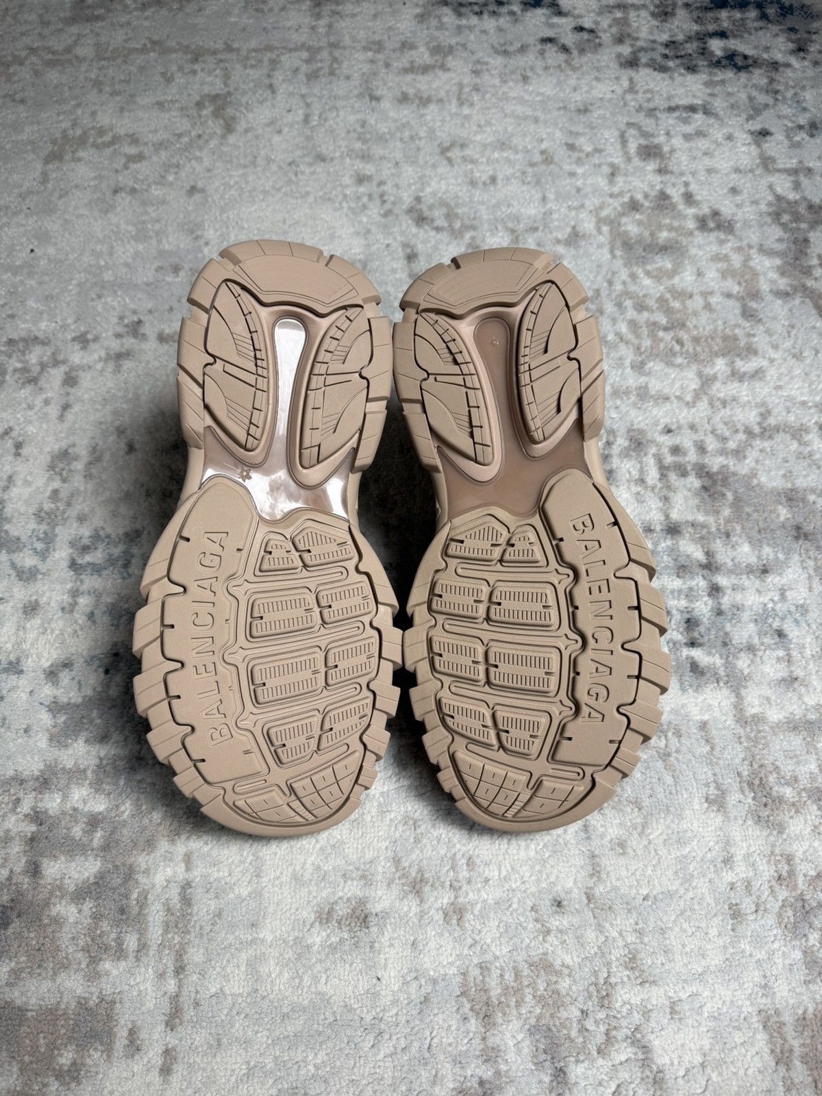 Balenciaga Balenciaga Track Sandals Beige Size US 14 / EU 47 - 4 Thumbnail