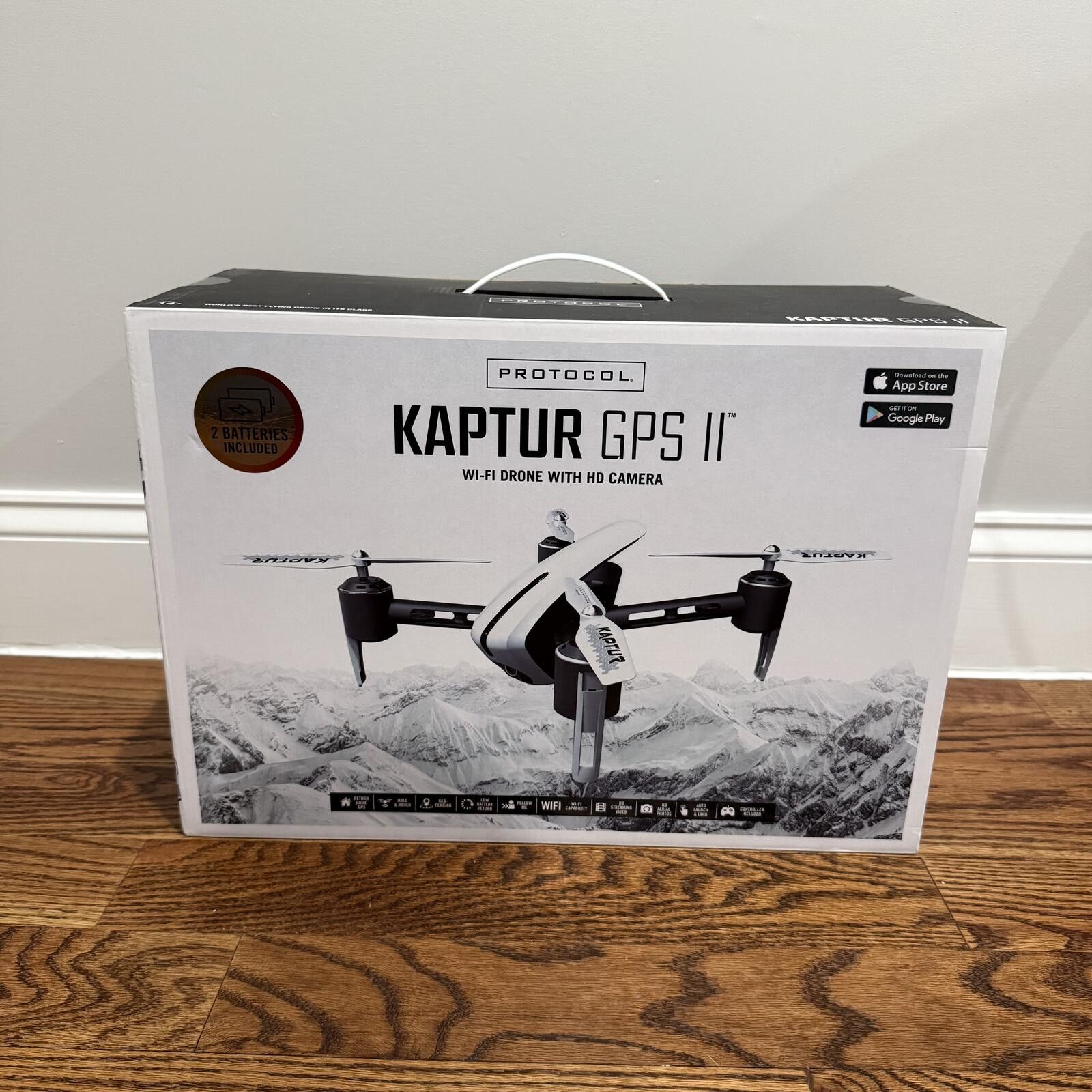 Other Protocol Kaptur GPS II Wi-Fi Drone with HD Camera, In Hand! Size ONE SIZE - 1 Thumbnail