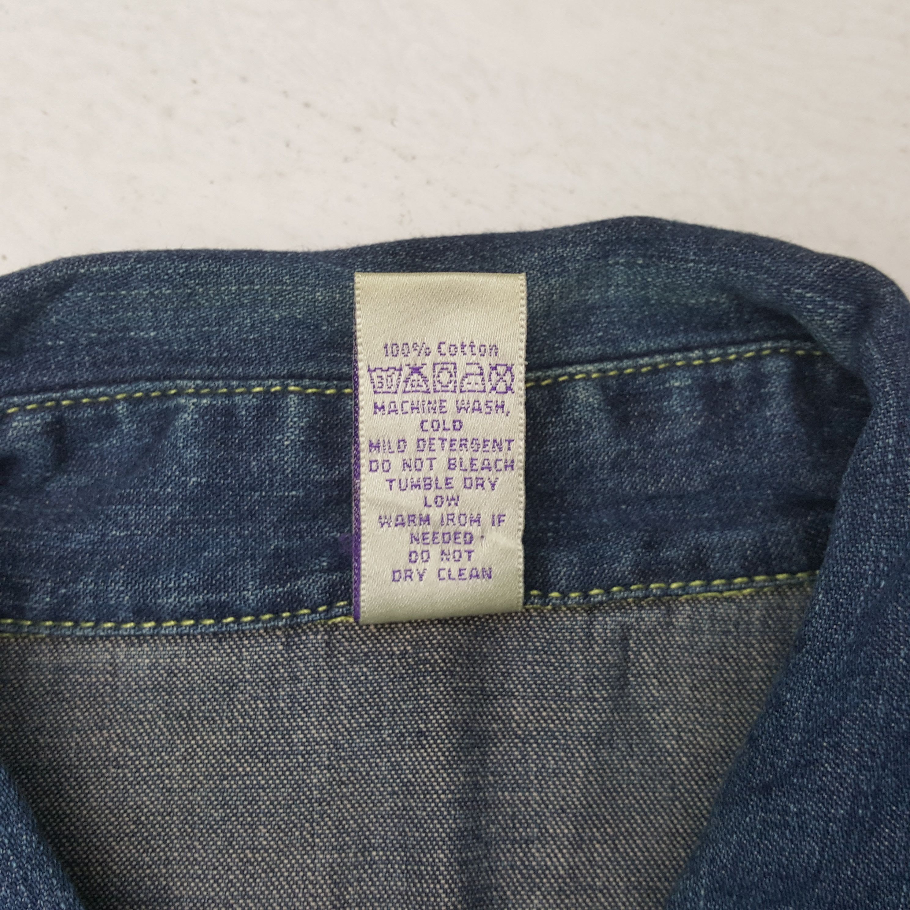 Prps Prps Fashion Style Double Pocket Denim Shirt RR8 Size US XL / EU 56 / 4 - 5 Thumbnail