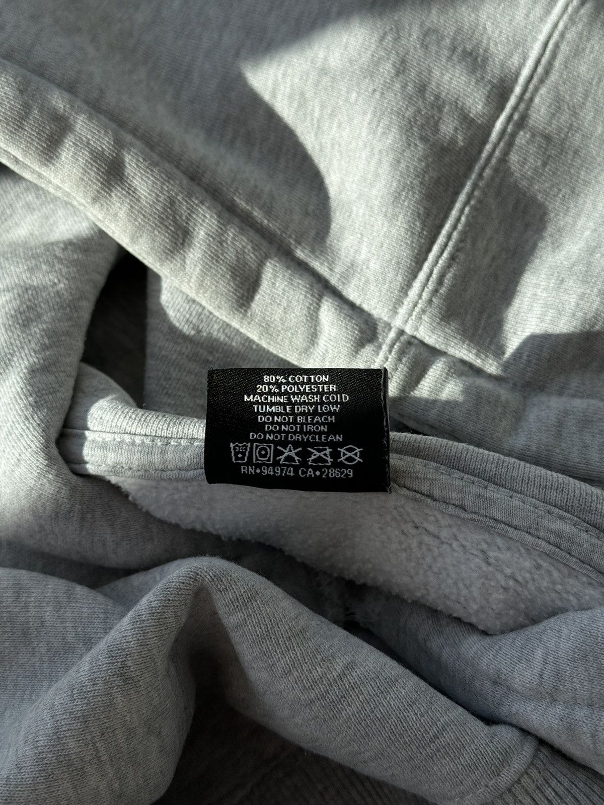 Stussy × Vintage STUSSY CENTER LOGO VINTAGE OVERSIZE HOODIE Size US XL / EU 56 / 4 - 15 Thumbnail